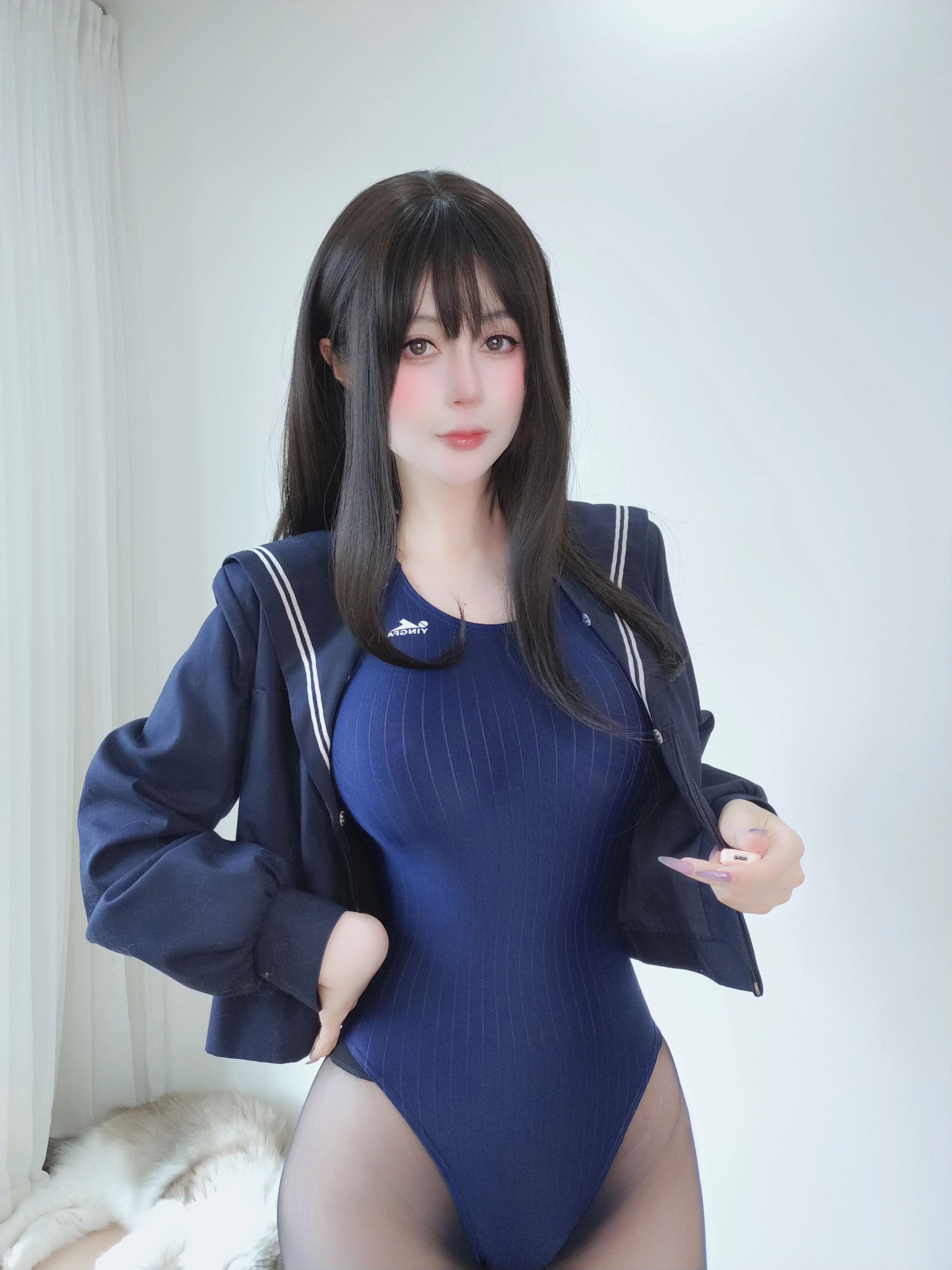 白银81 – 自摄Vol.99 黑丝死库水 [145P] 插图2