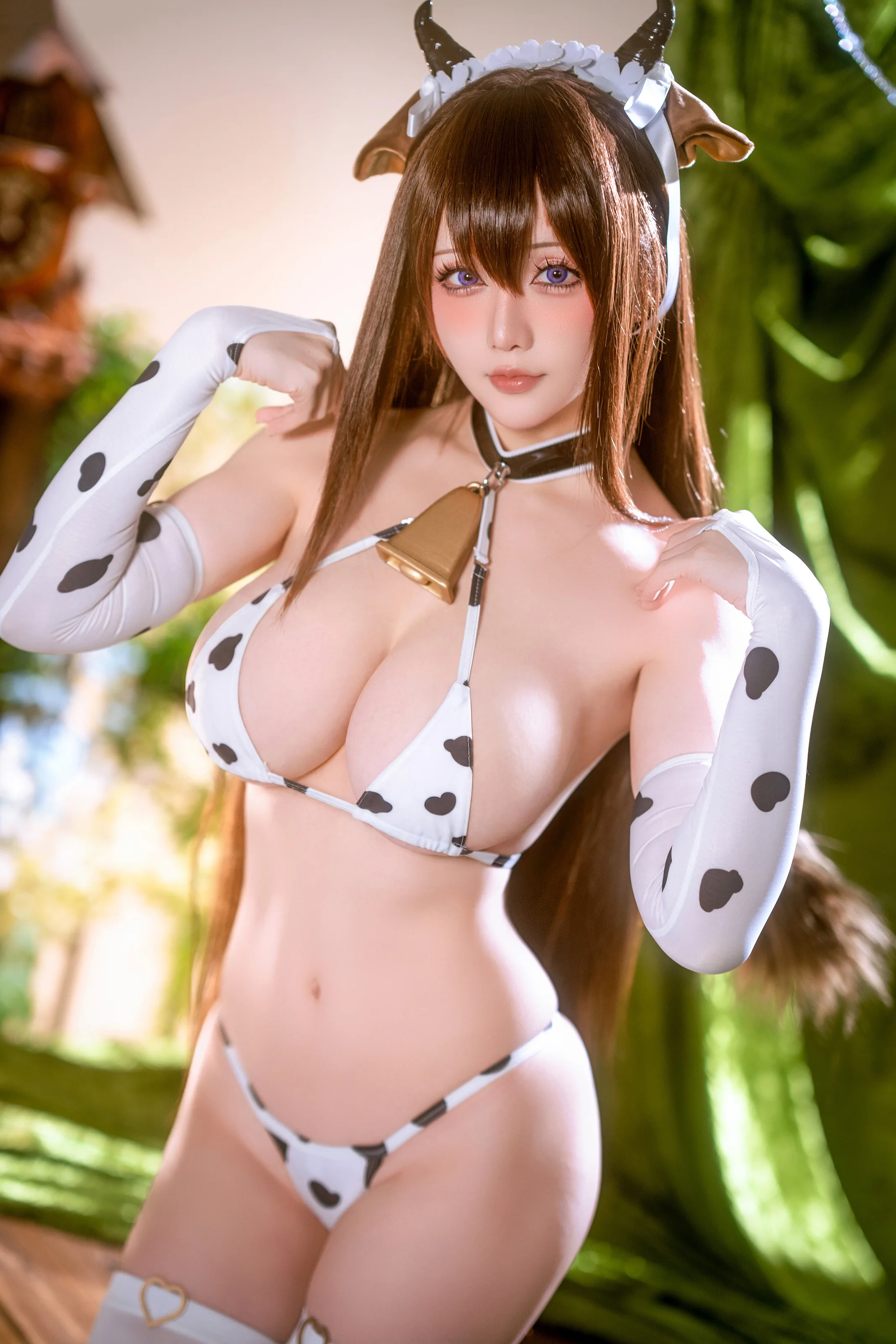 星之迟迟 – 碧蓝航线-樫野·奶牛比基尼 [59P]-秀人网