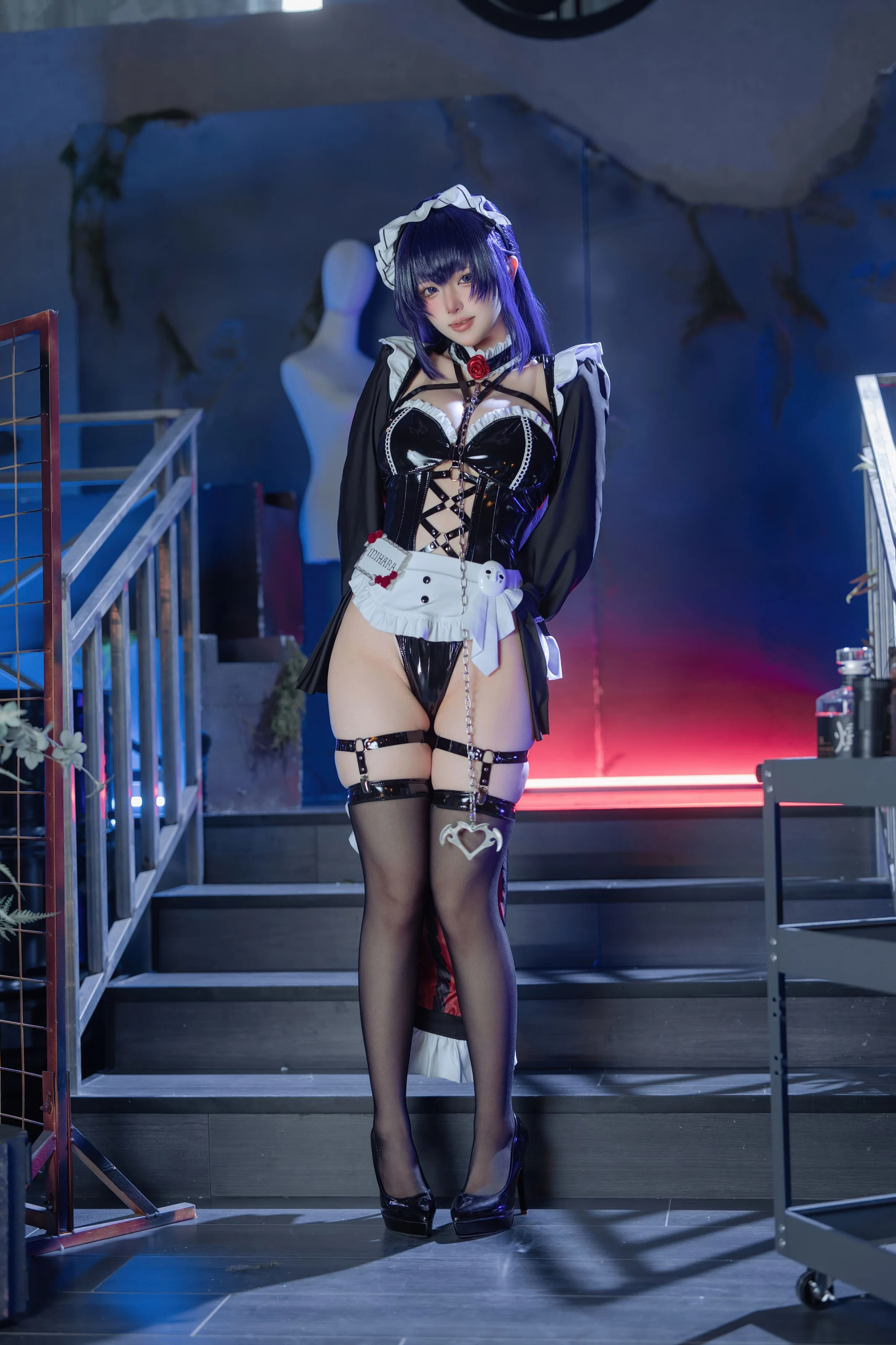 屿鱼 – Nikke胜利女神 米哈拉·咖啡女仆 [80P] 插图5