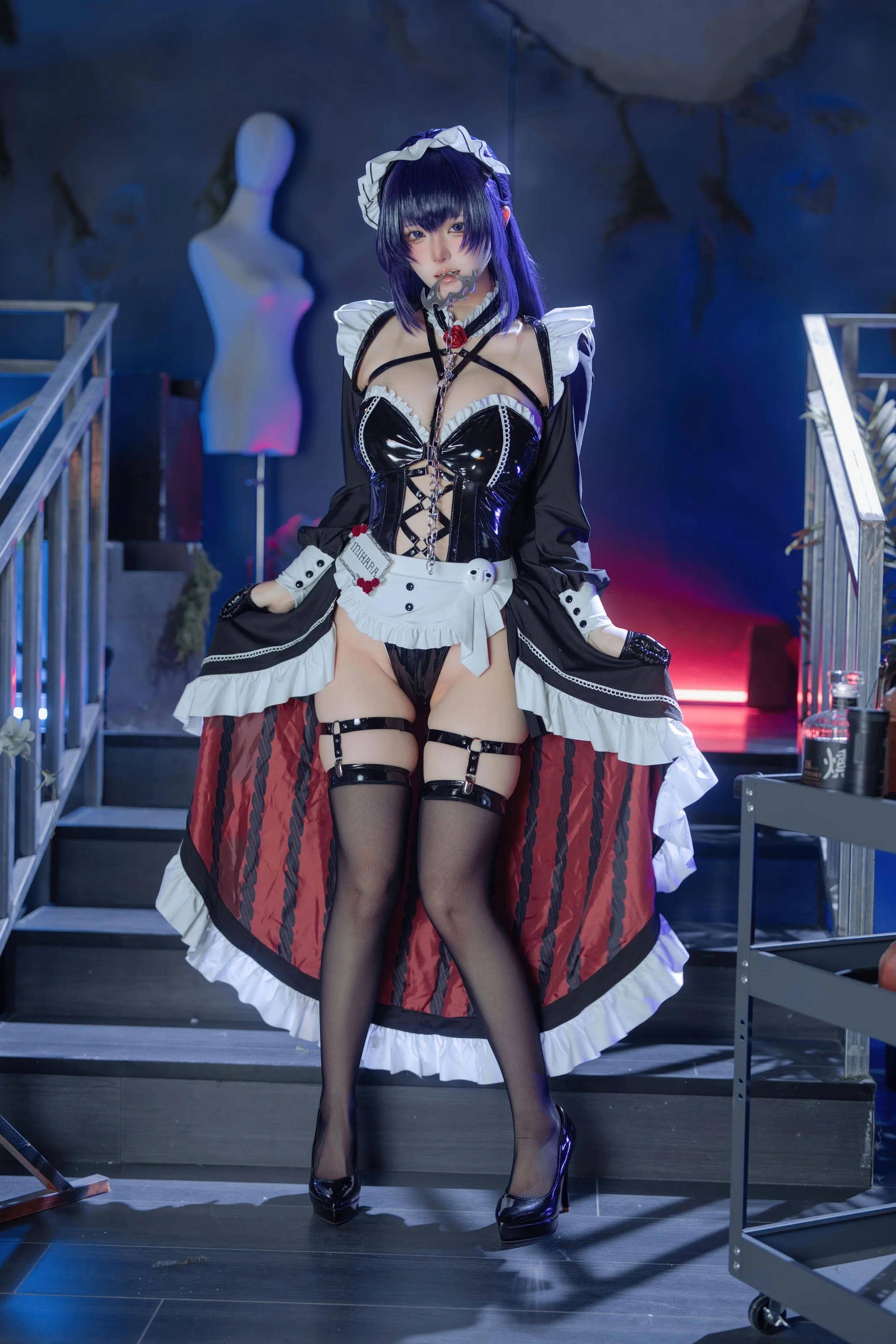 屿鱼 – Nikke胜利女神 米哈拉·咖啡女仆 [80P] 插图4