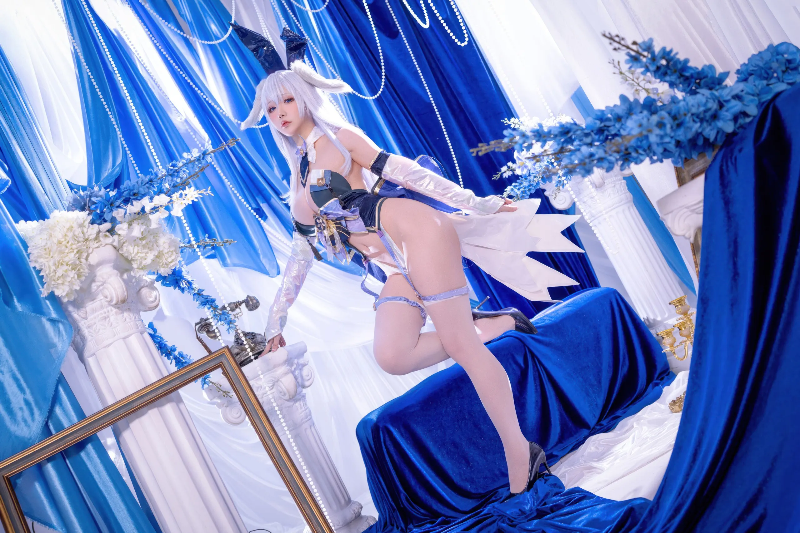 星之迟迟 – 2025年10月计划F 碧蓝航线 信浓 兔女郎 [52P] 插<span class=