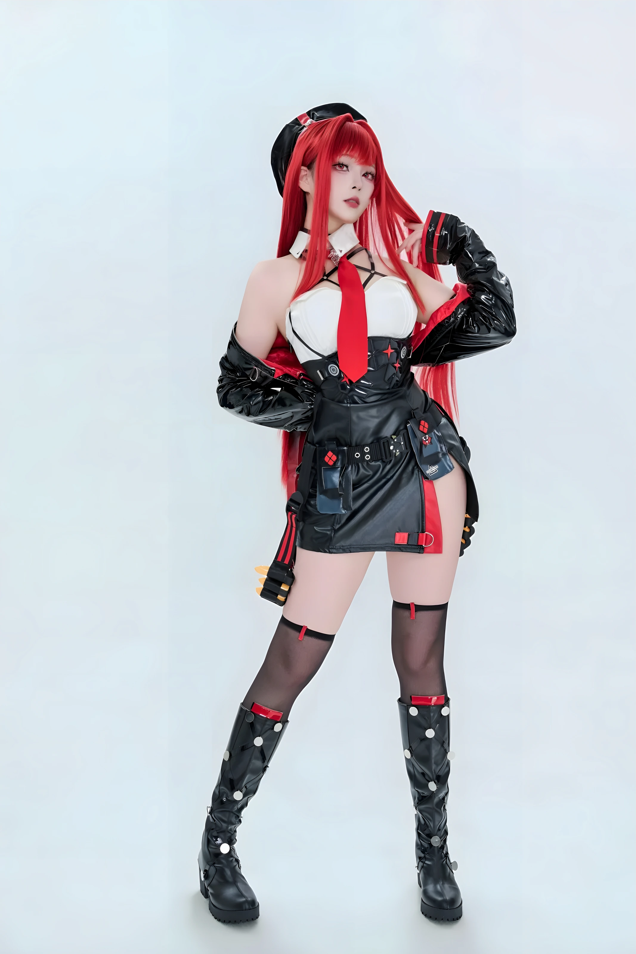 Natsuko夏夏子 – Nikke 拉毗 小红帽 [77P] 插图3