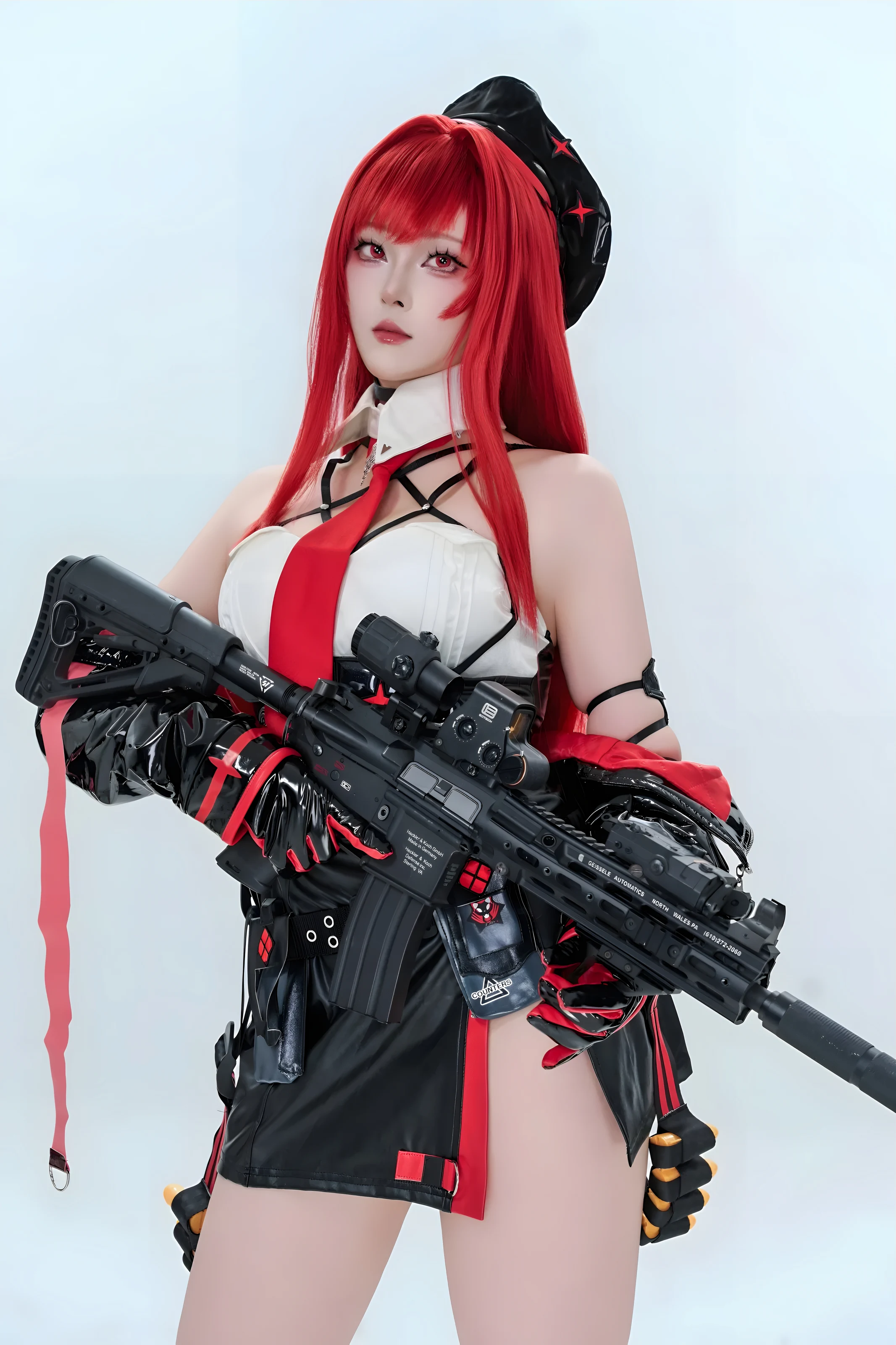 Natsuko夏夏子 – Nikke 拉毗 小红帽 [77P] 插图6