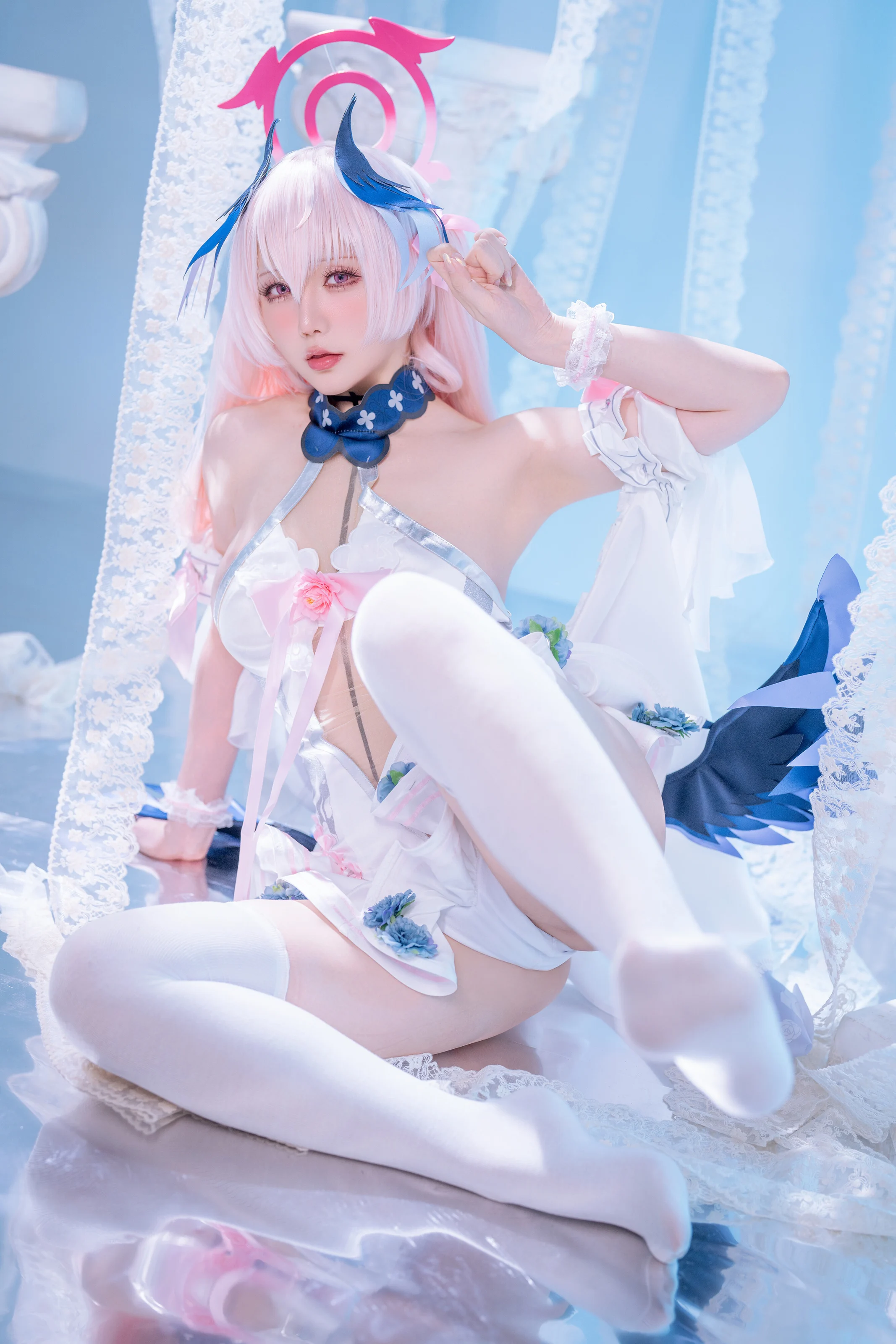 星之迟迟 – 2025年10月计划B 蔚蓝档案 下江小春 [47P]-秀人网