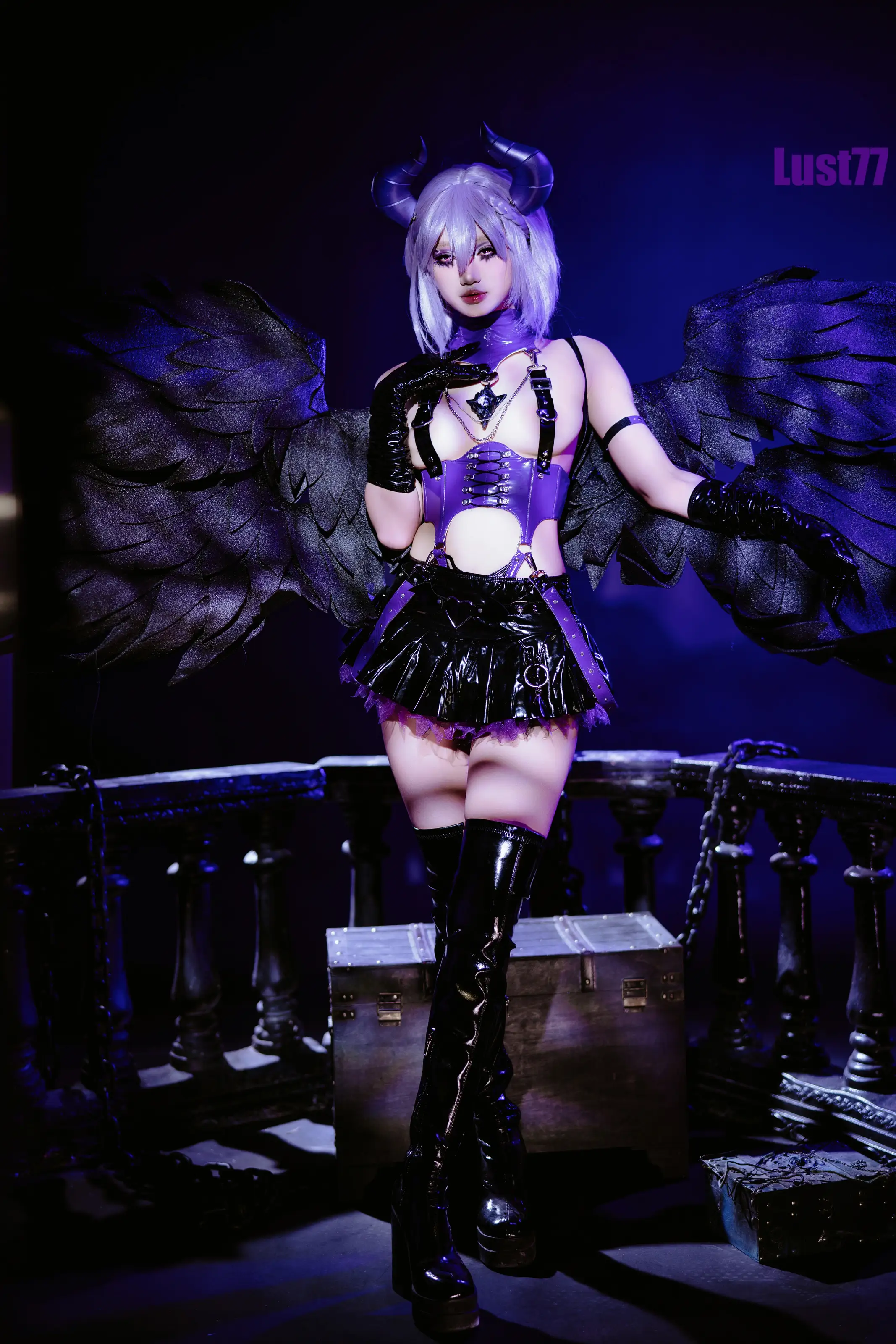 柒柒要乖哦 – 堕天使之歌 [84P] 插图2