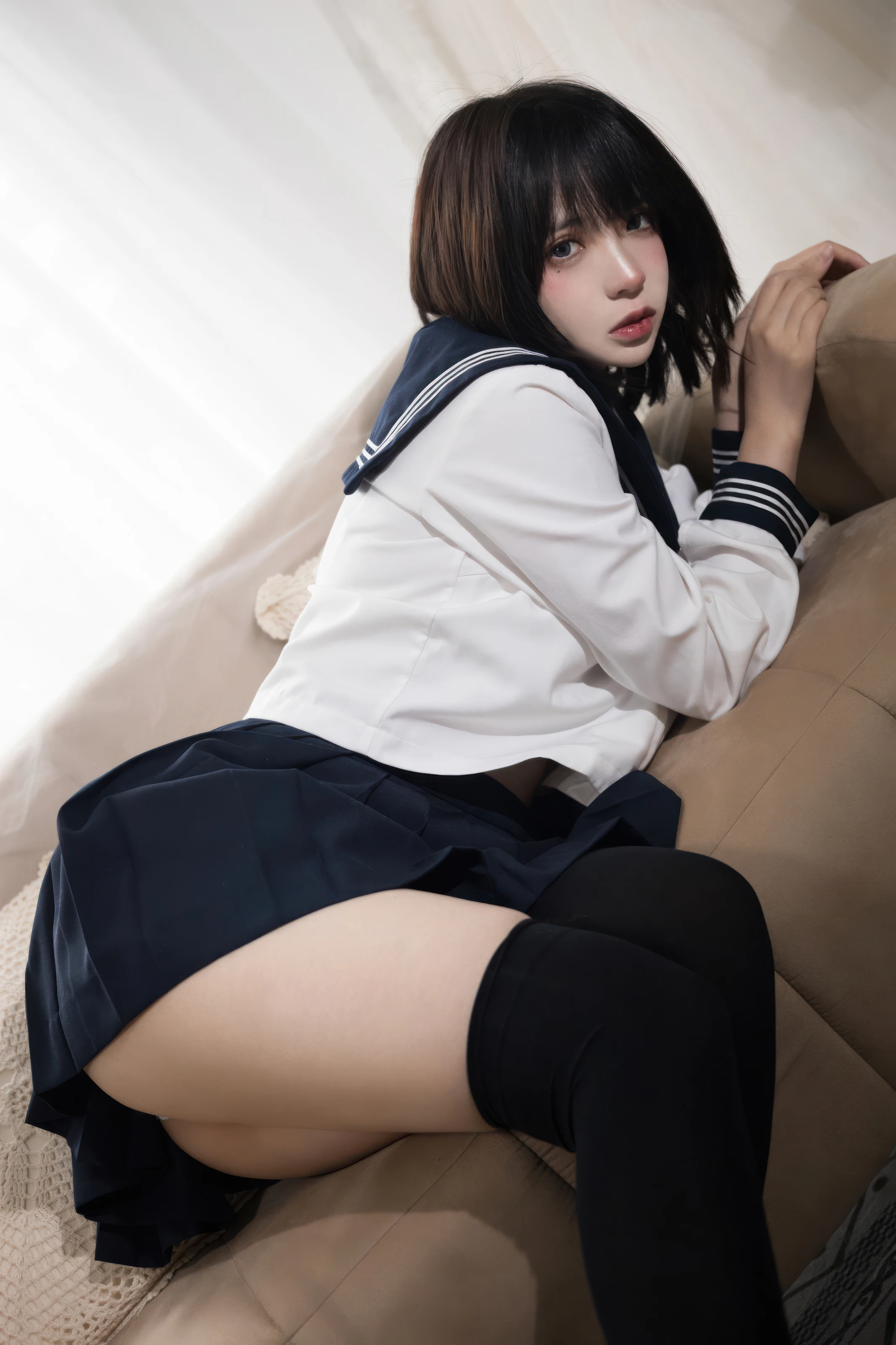 疯猫ss – 致郁JK [40P]-秀人网