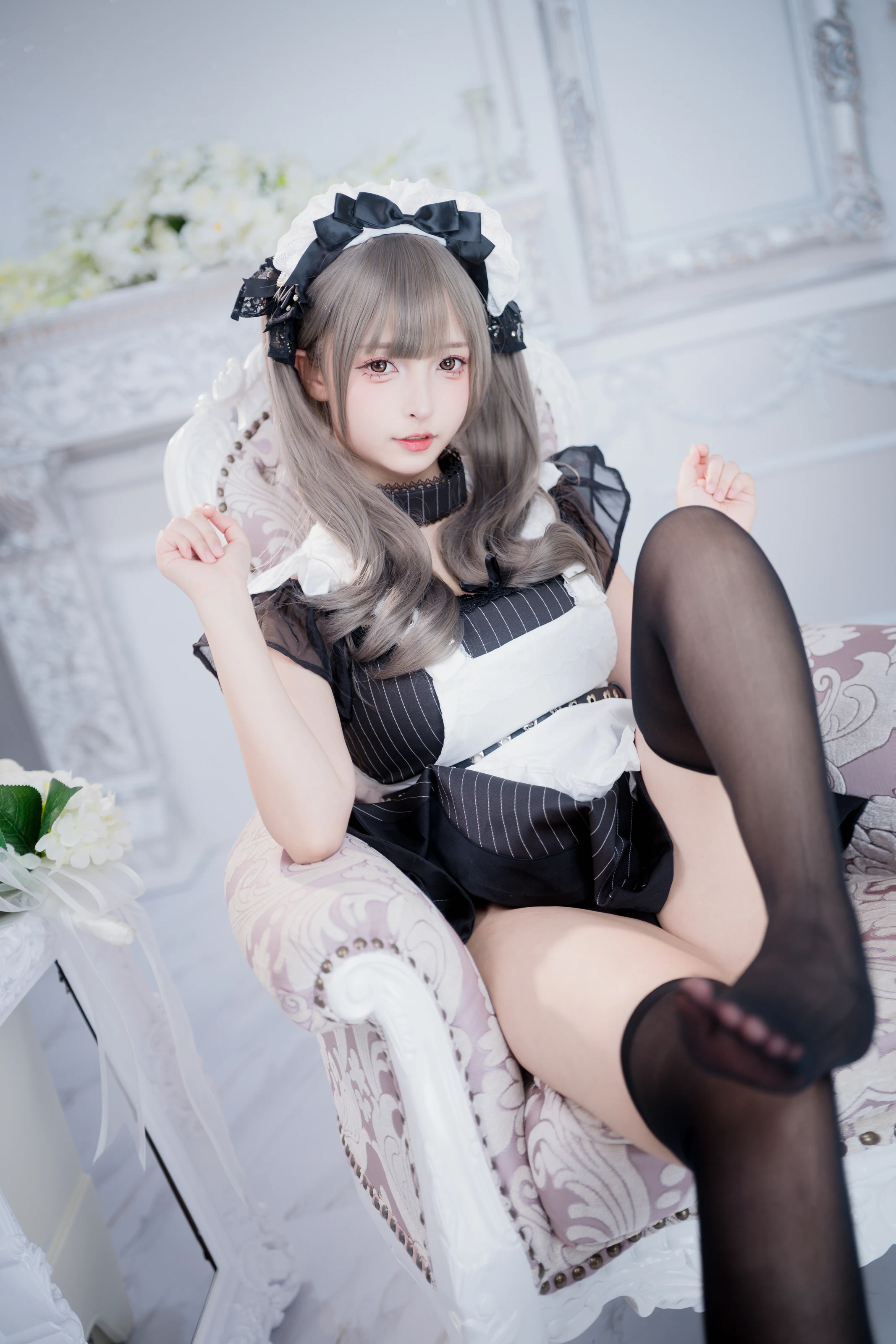 神楽坂真冬 – 妄想女仆 [75P]-秀人网