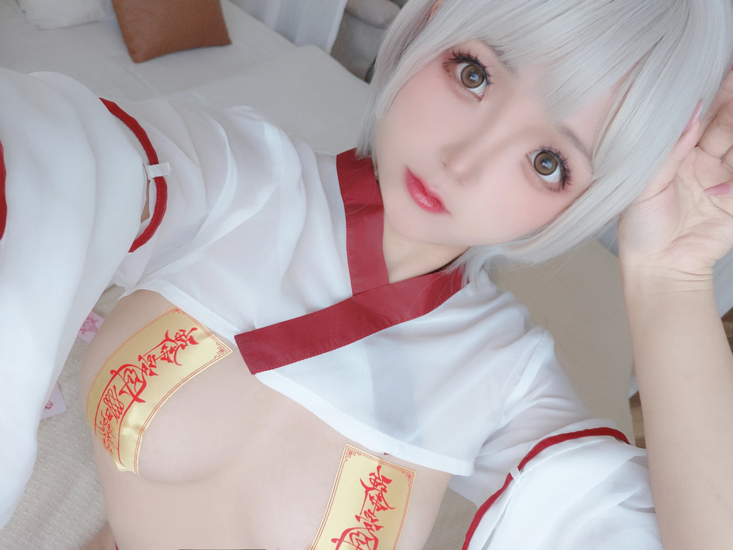 日奈娇 – 巫女自拍 [41P] 插图4