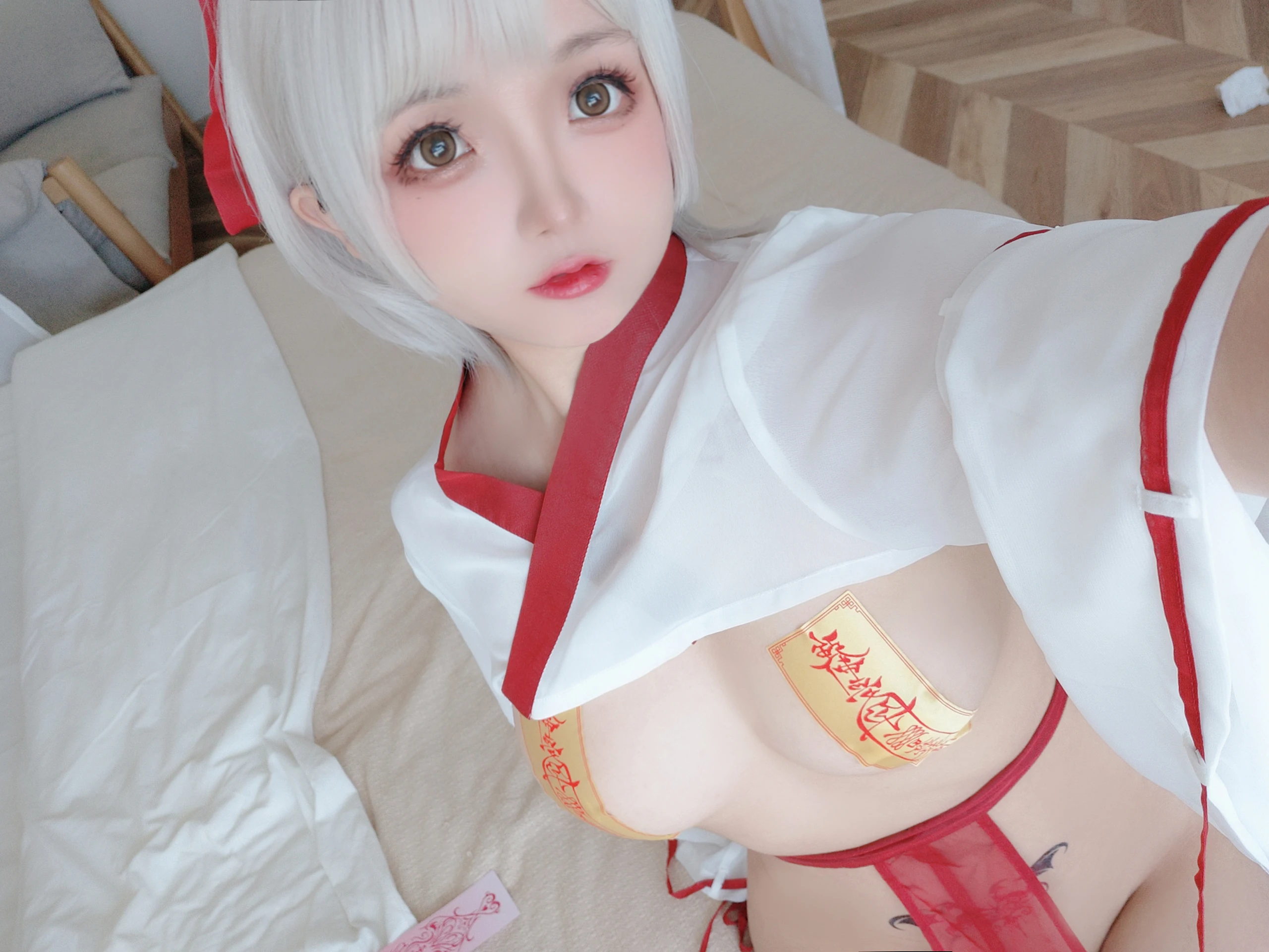 日奈娇 – 巫女自拍 [41P] 插图2