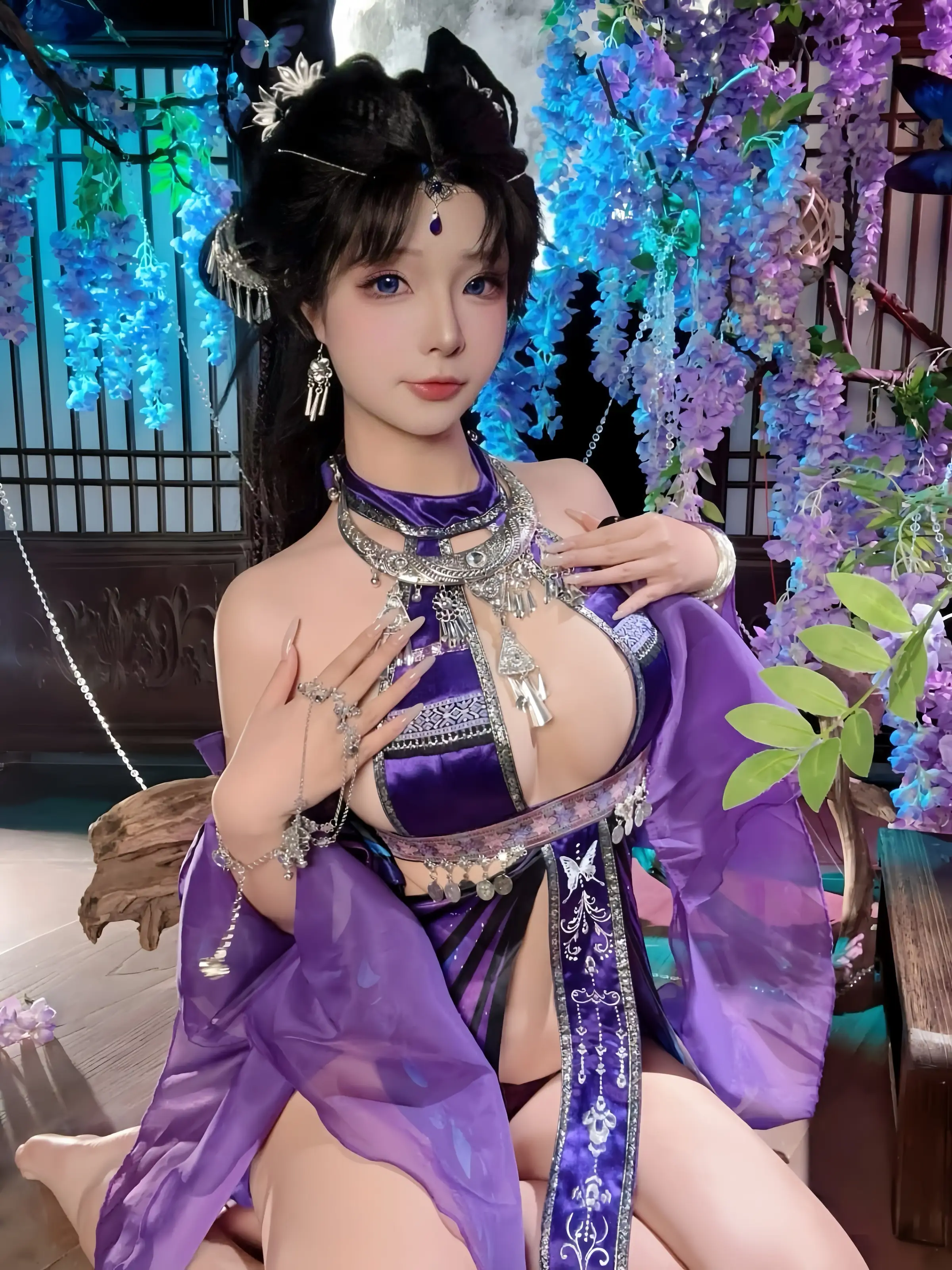 yuuhui玉汇 – Patreon订阅 苗蛊柔情 [44P] 插图6