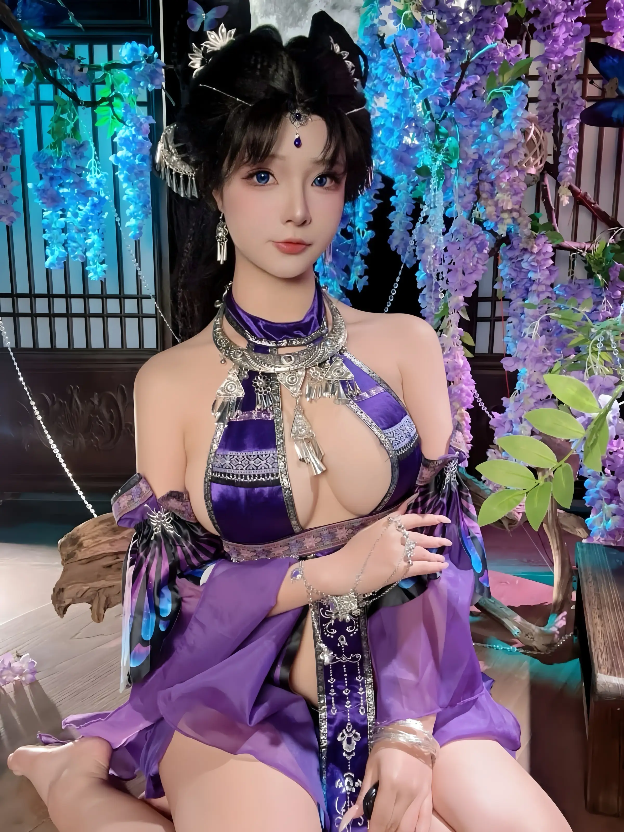 yuuhui玉汇 – Patreon订阅 苗蛊柔情 [44P] 插图5