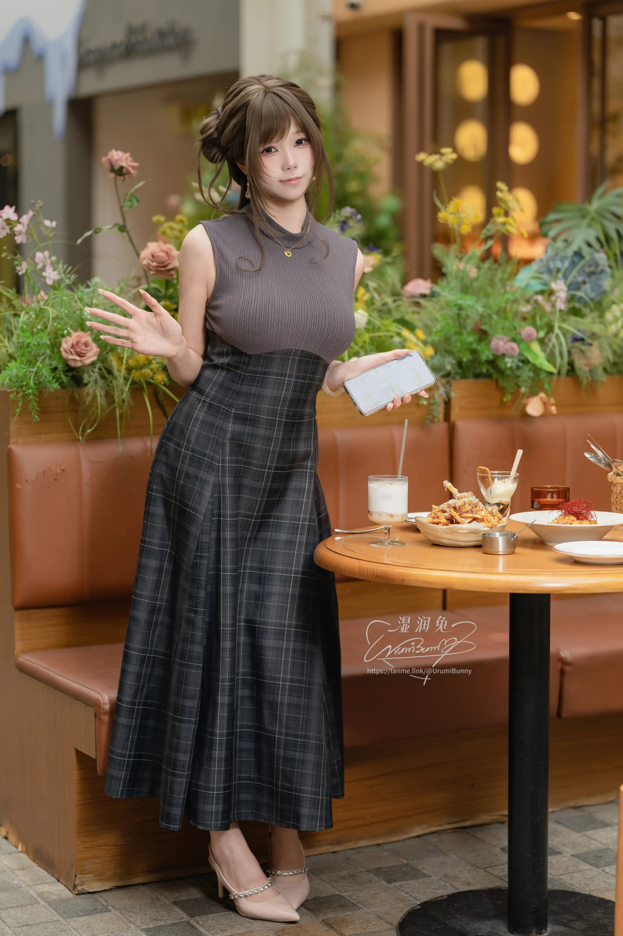 咬一口兔娘(黏黏团子兔) – 5月作品 网友的一日约会 [113P] 插图3