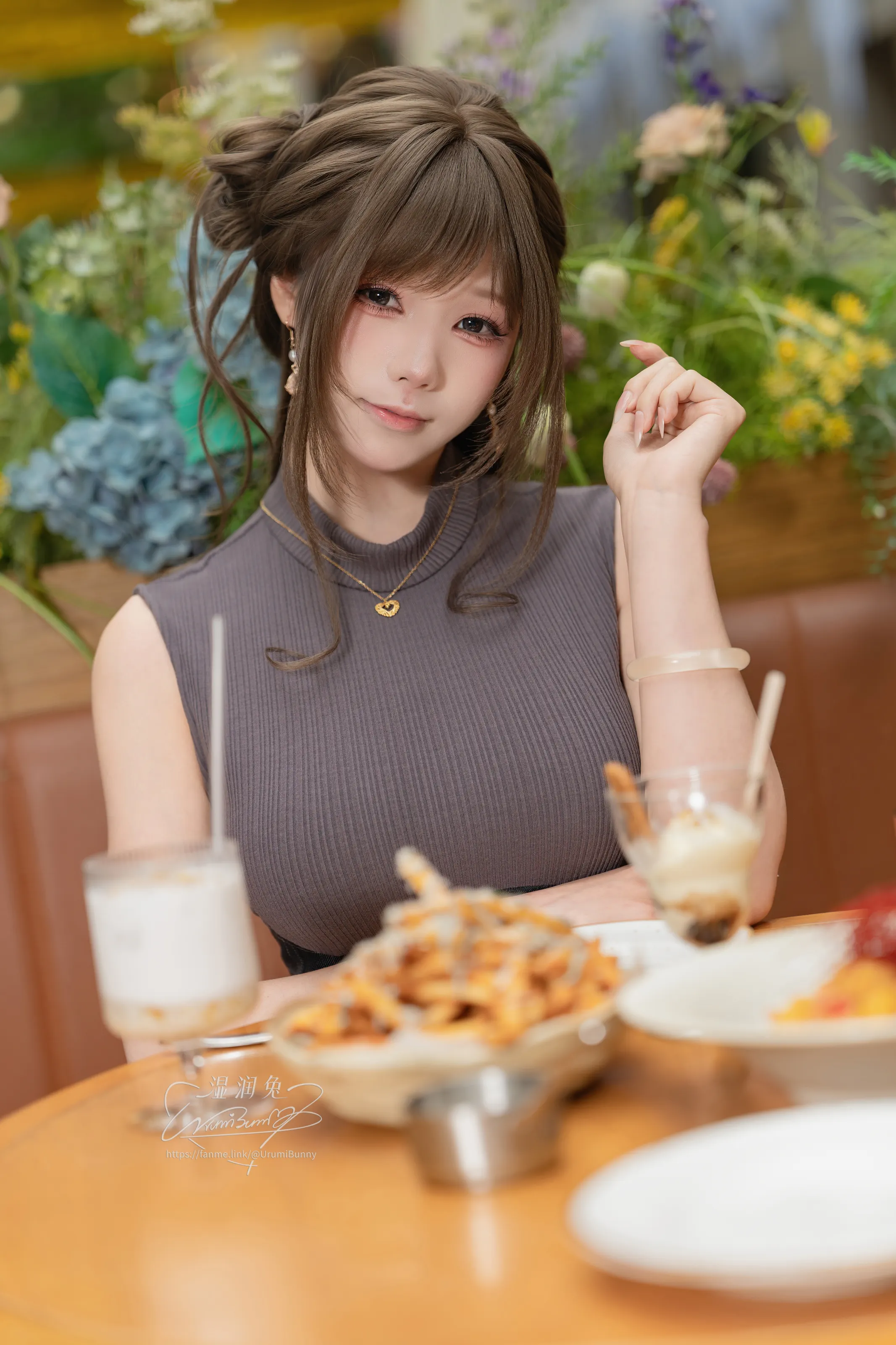 咬一口兔娘(黏黏团子兔) – 5月作品 网友的一日约会 [113P] 插图6