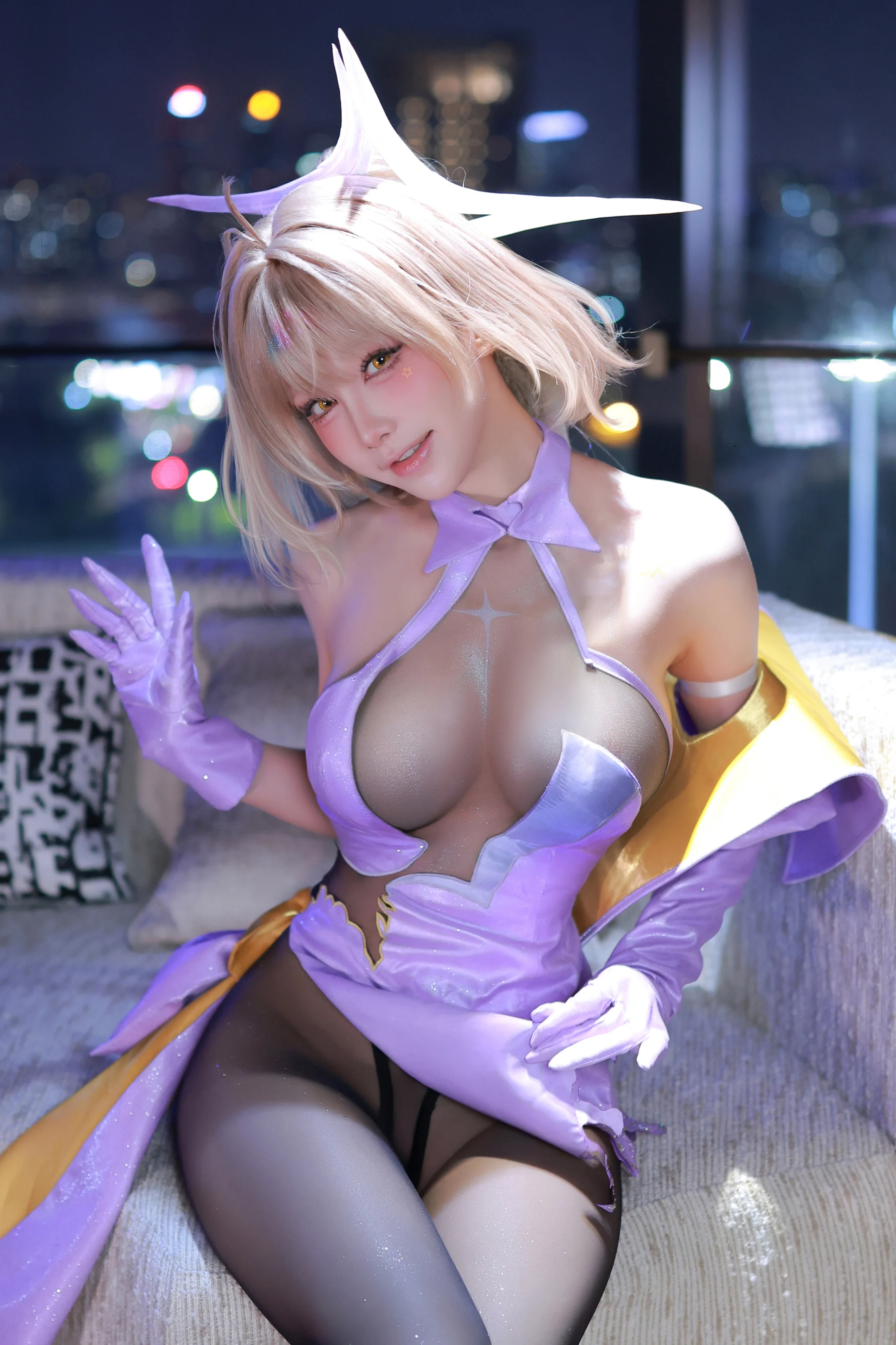 水淼Aqua – Nikke胜利女神 阿妮斯·超级巨星·星光 [54P] 插图3