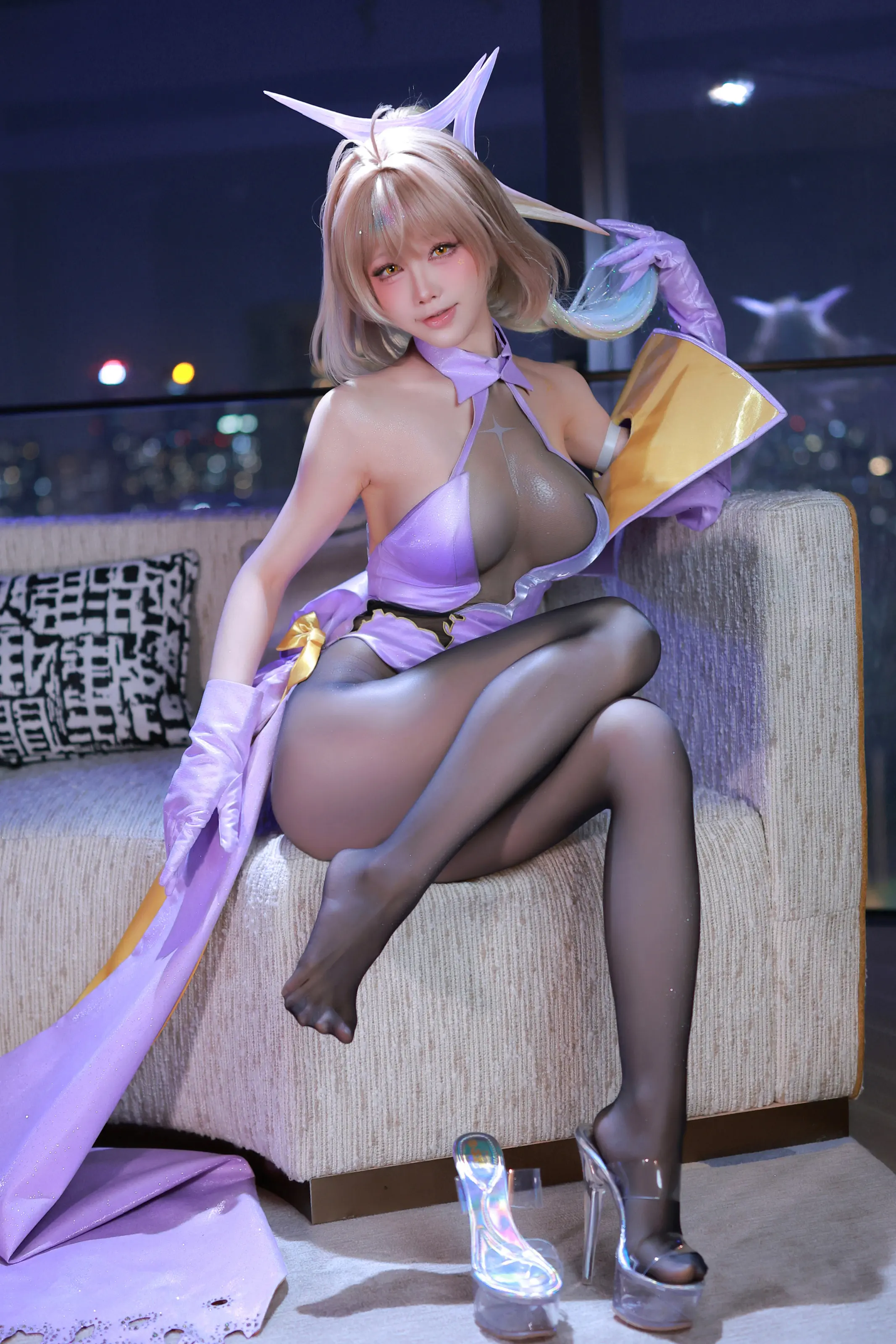 水淼Aqua – Nikke胜利女神 阿妮斯·超级巨星·星光 [54P] 插图6