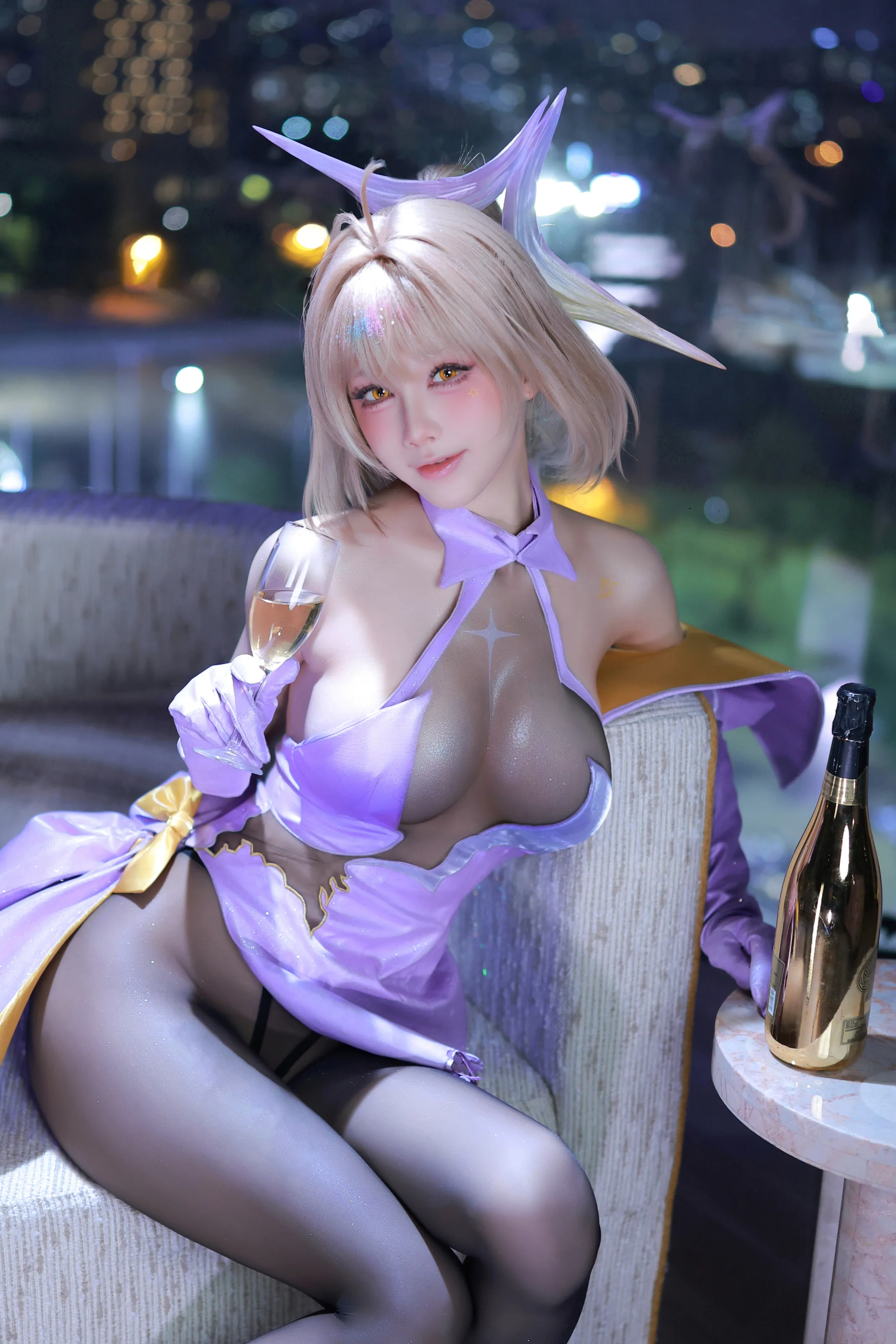 水淼Aqua – Nikke胜利女神 阿妮斯·超级巨星·星光 [54P] 插图5