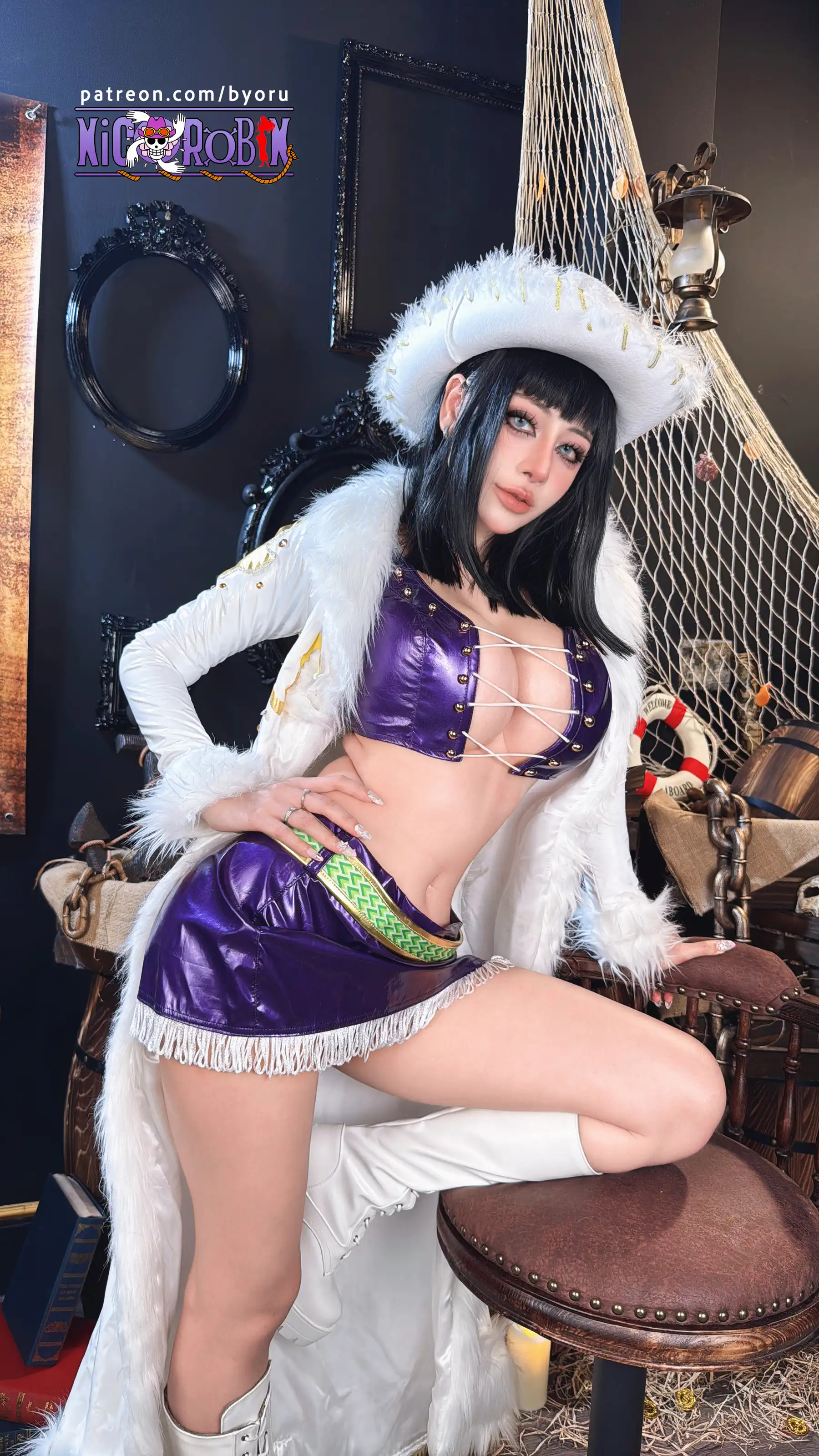Byoru – 海贼王 妮可·罗宾 [83P] 插图2