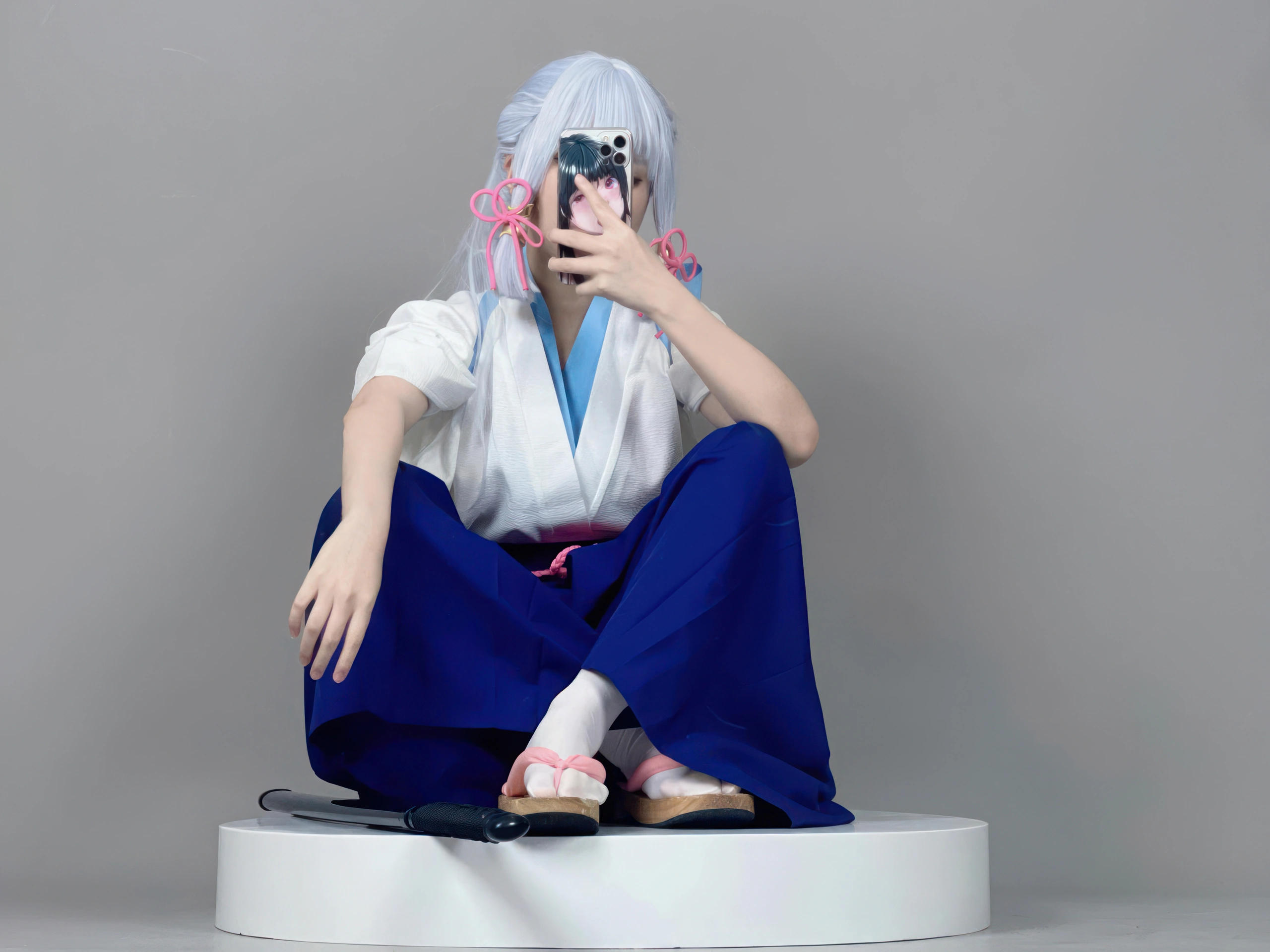 幼愛Youmeko – 原神 神里绫华 [47P] 插图6
