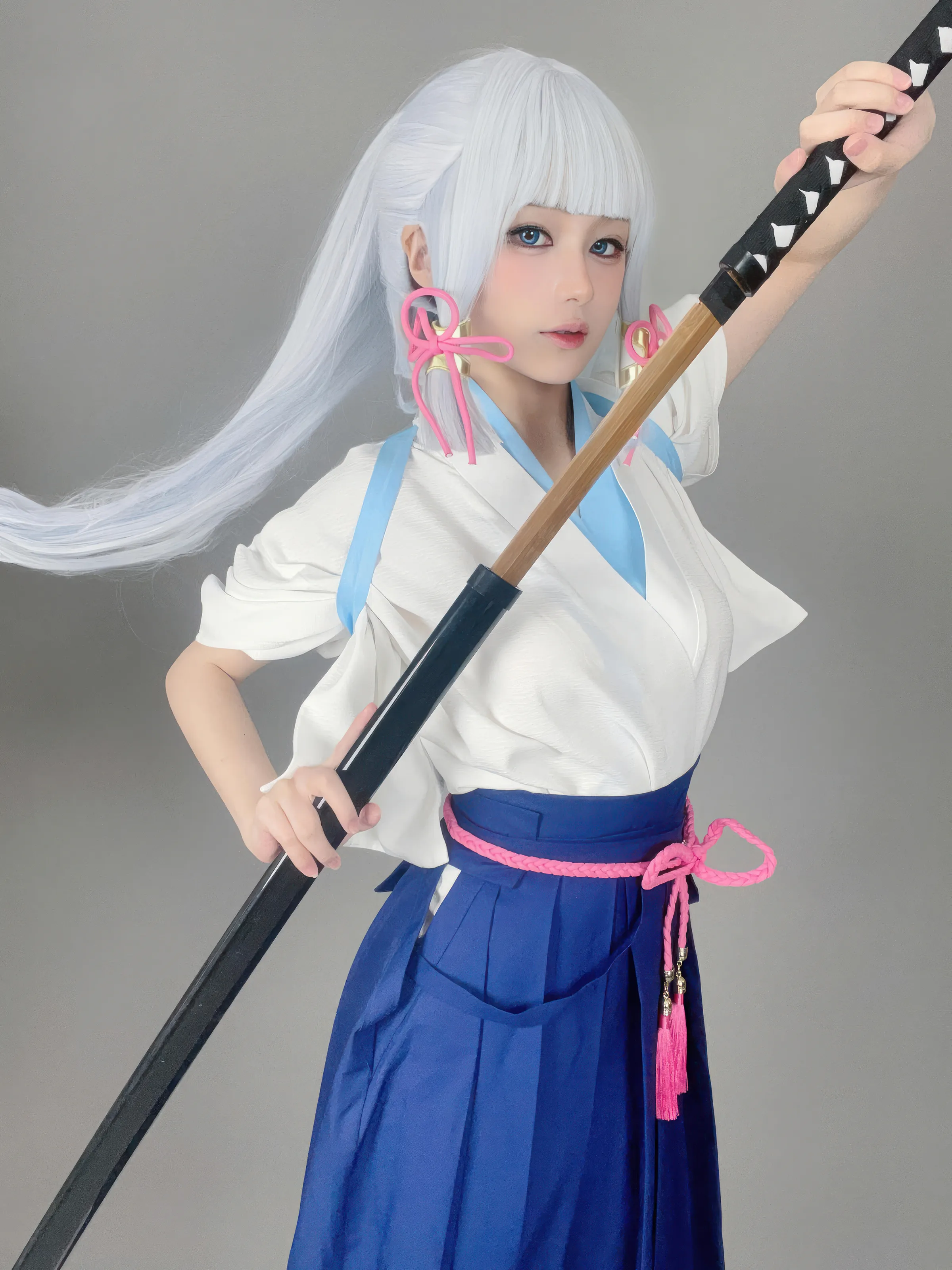 幼愛Youmeko – 原神 神里绫华 [47P]-秀人网