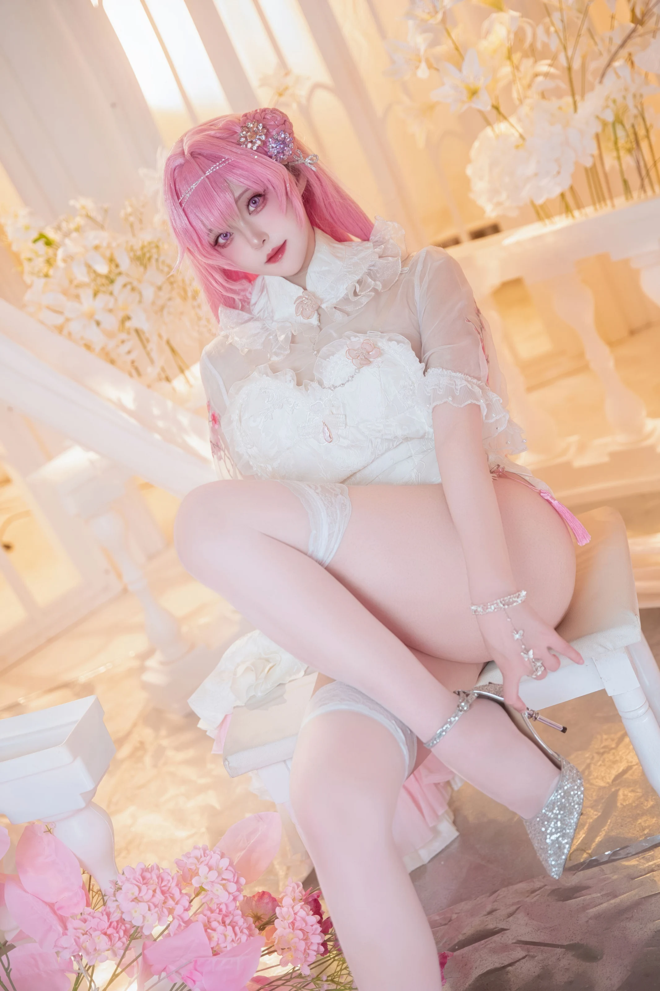 Natsuko夏夏子 – NIKKE 桃乐丝旗袍 [78P]-秀人网