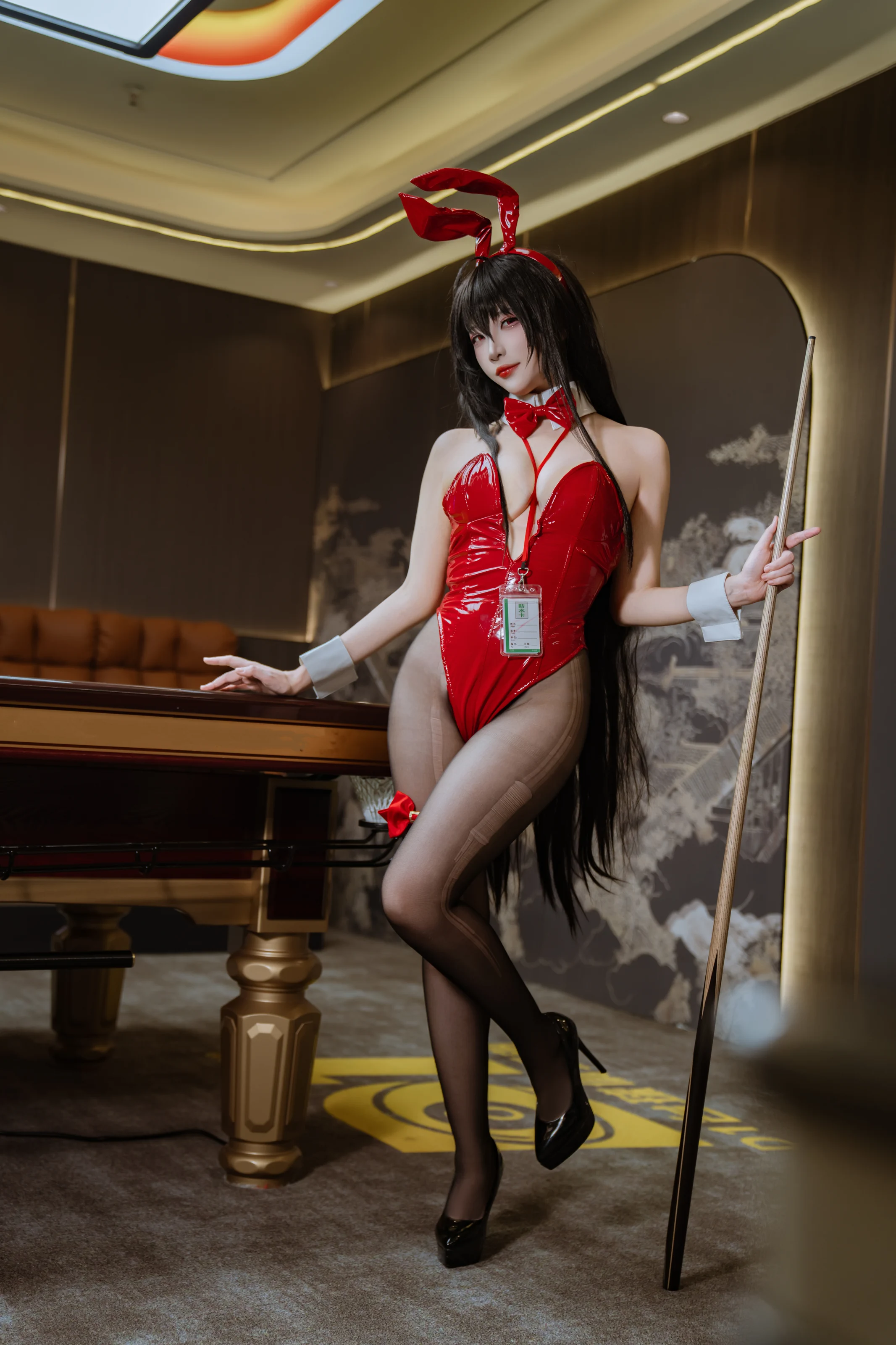 二佐Nisa – 碧蓝航线 大凤·桌球兔女郎 [31P] 插图3