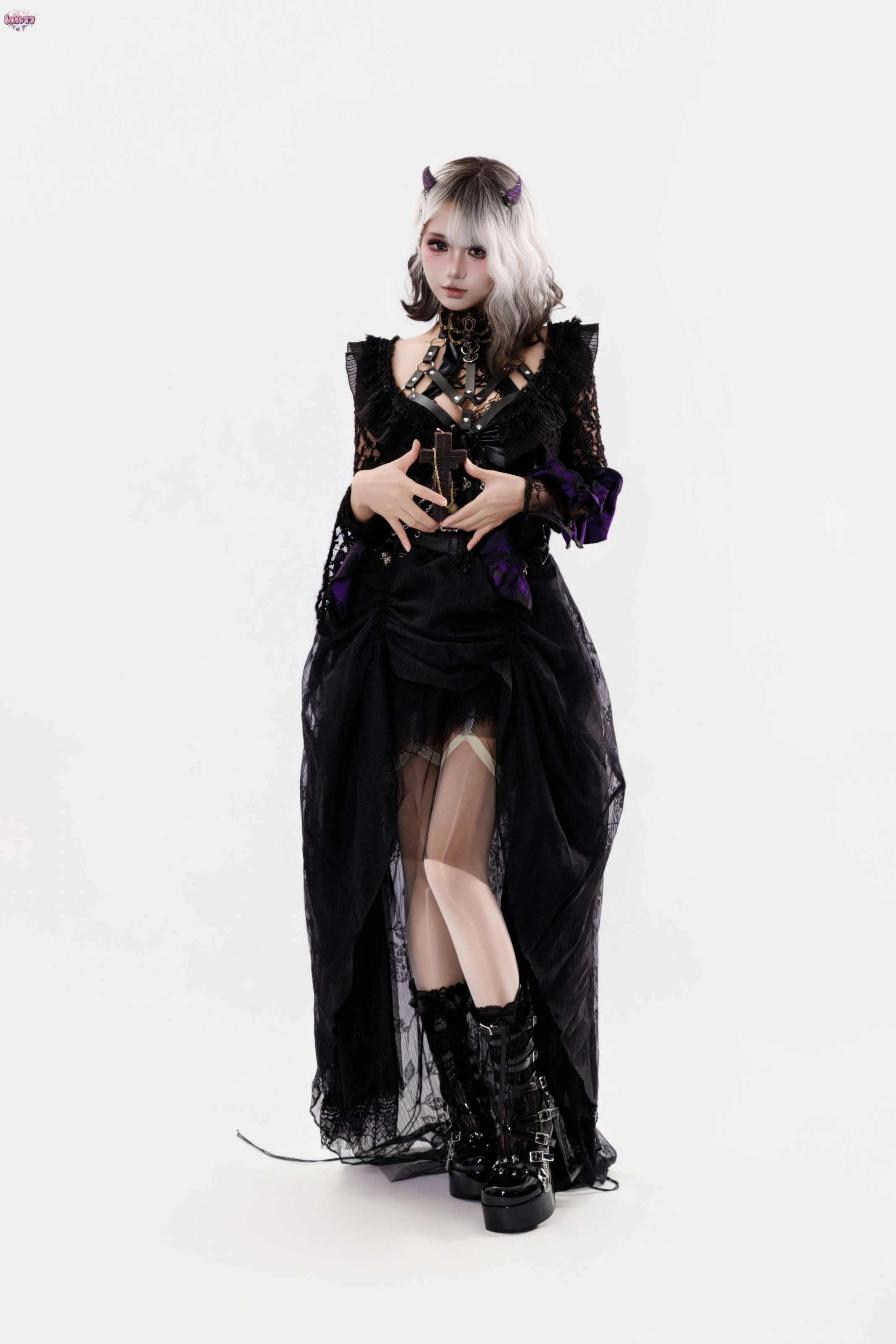 柒柒要乖哦 – 魔女盛宴 [138P] 插图3