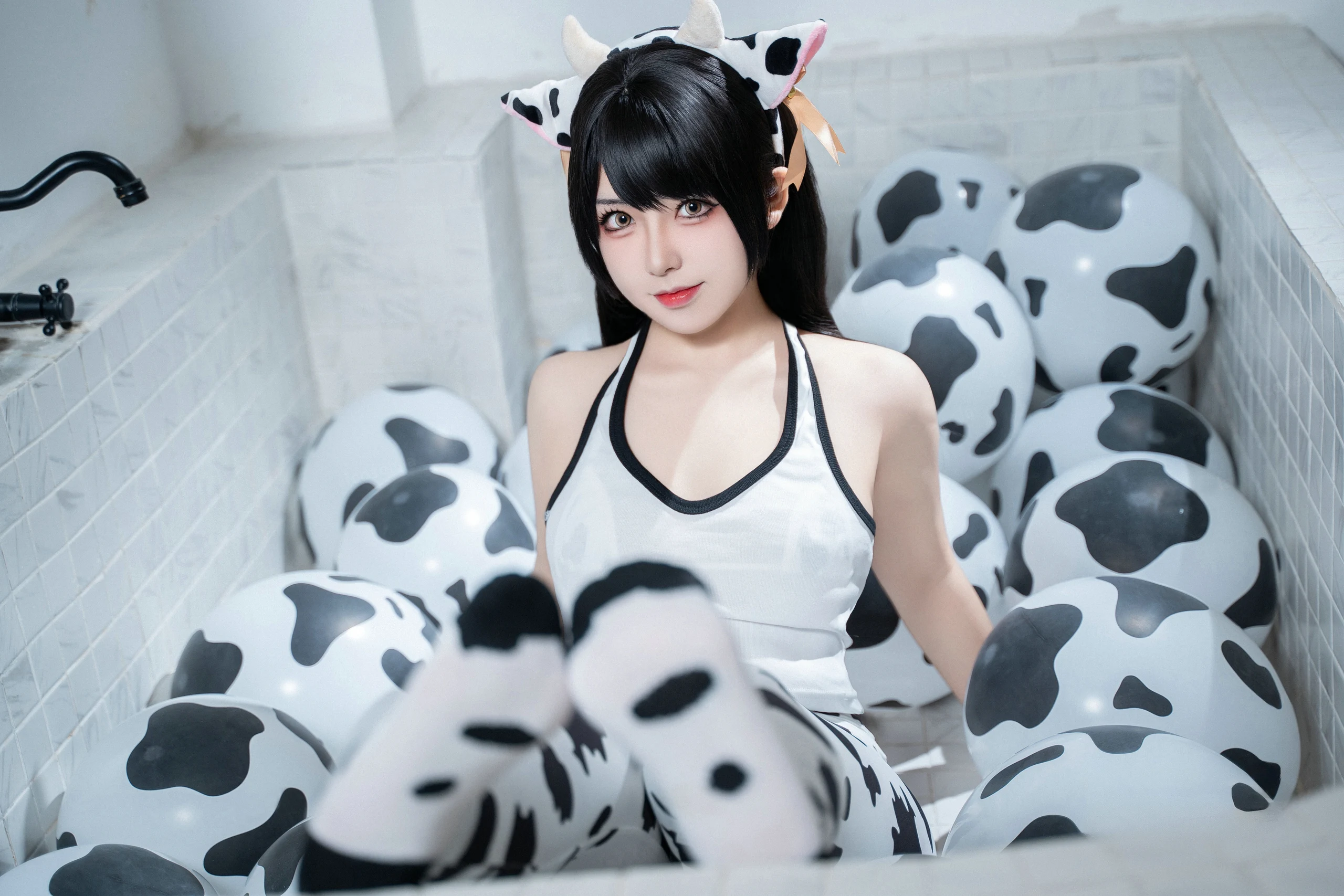 虎森森 – 小奶牛 [45P] 插图6