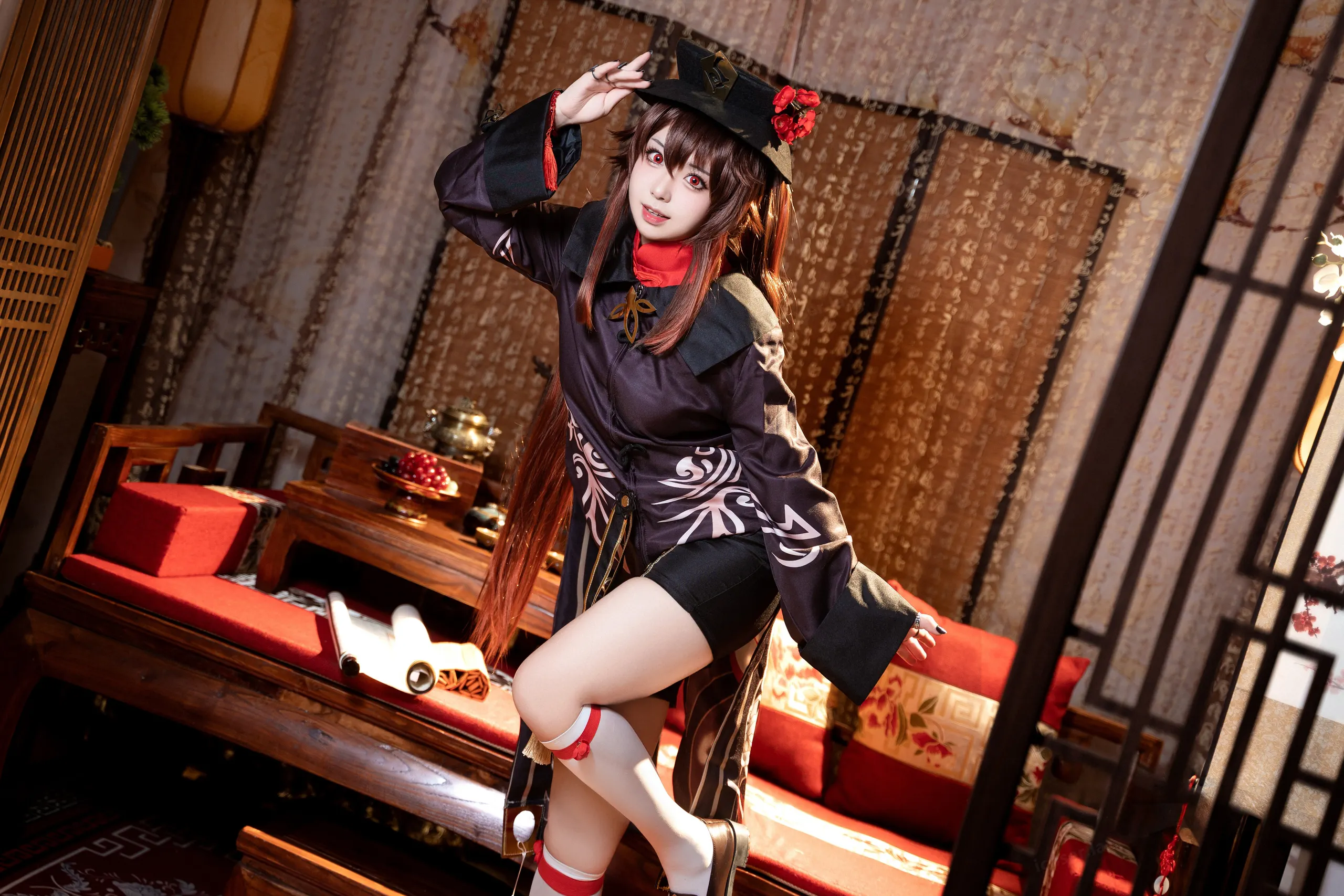 虎森森 – 原神 胡桃 [51P] 插图6