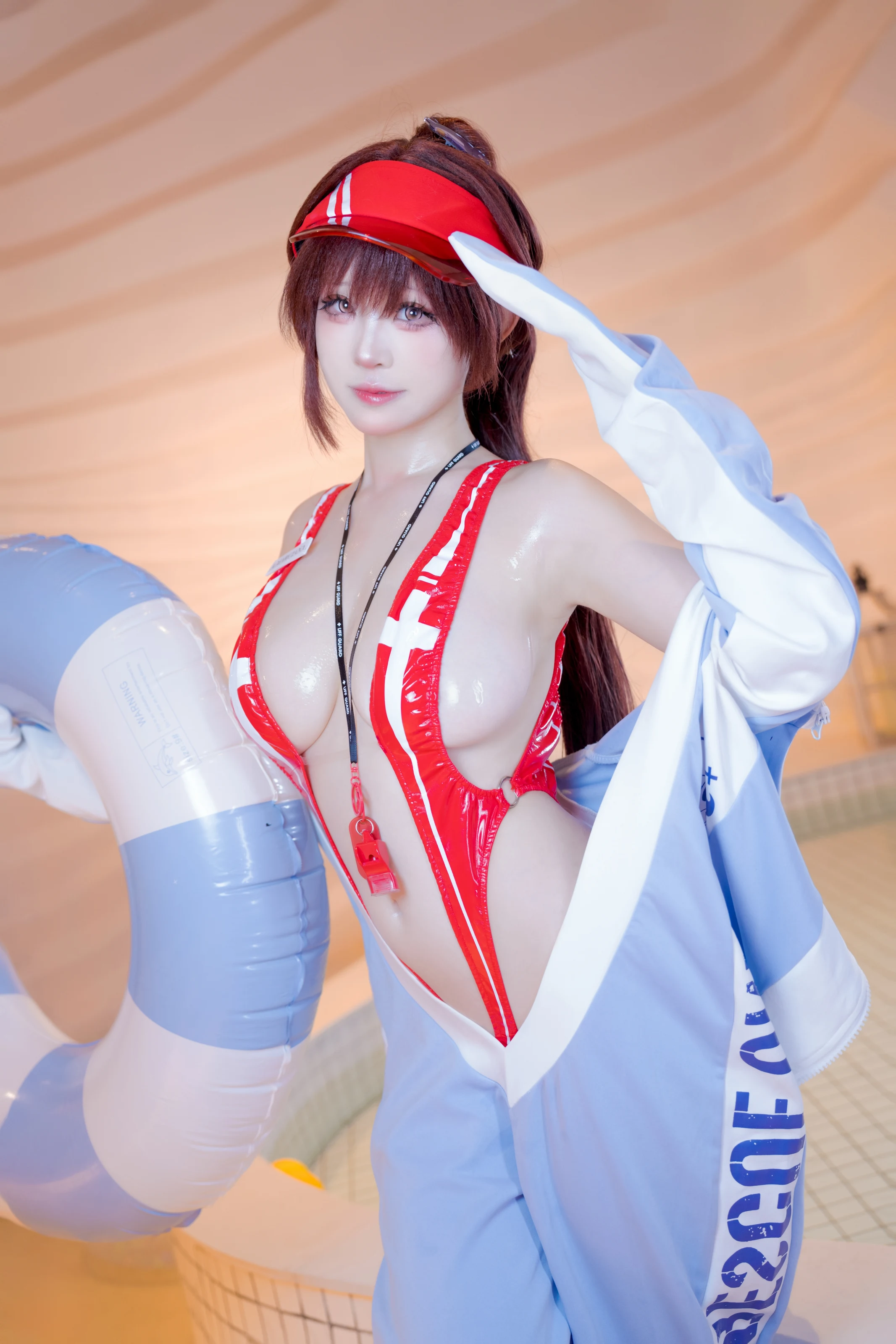miko酱ww – NIKKE 玛律恰娜 [34P]-秀人网