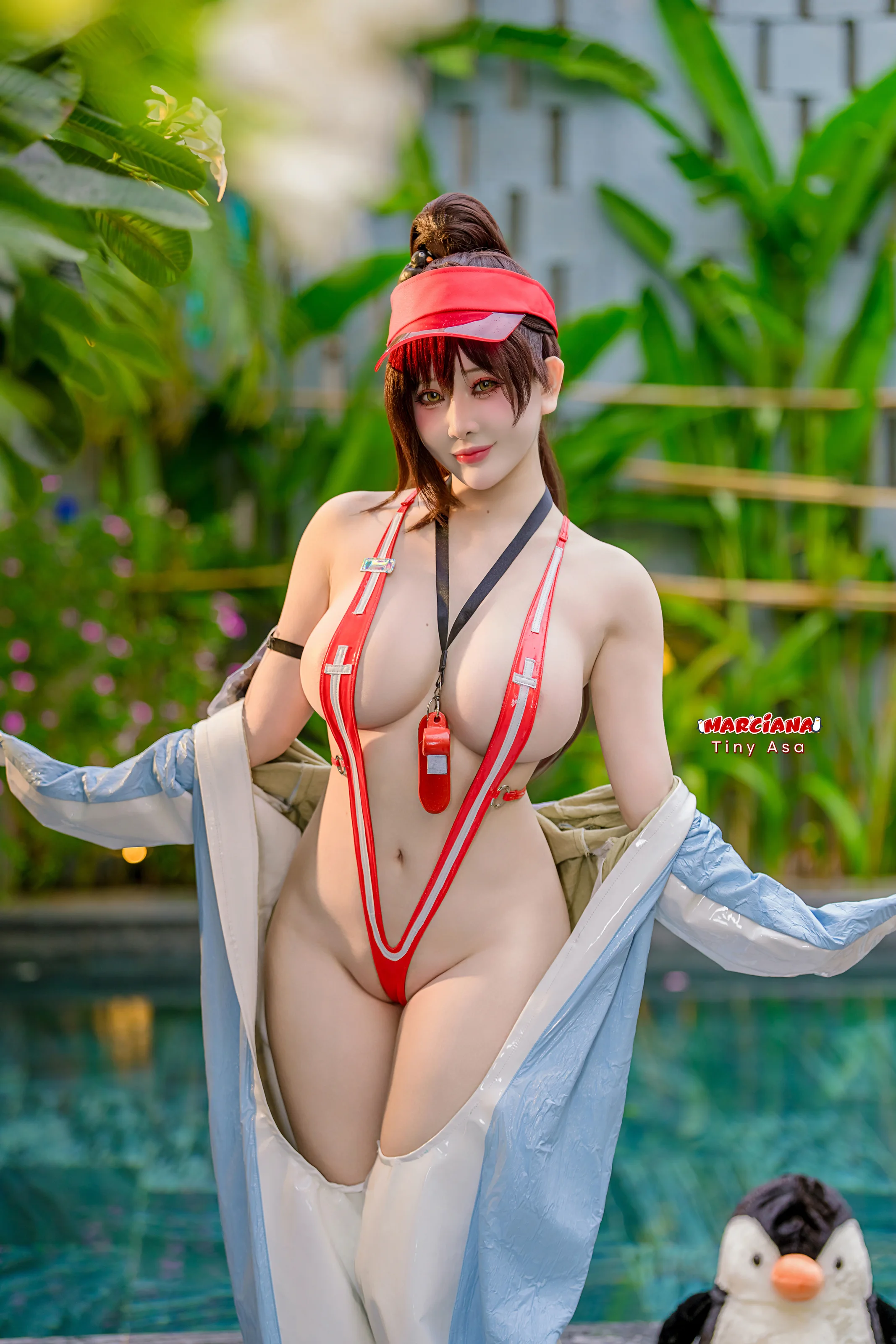 Tiny Asa – NIKKE Marciana Marine Study [62P]-秀人网