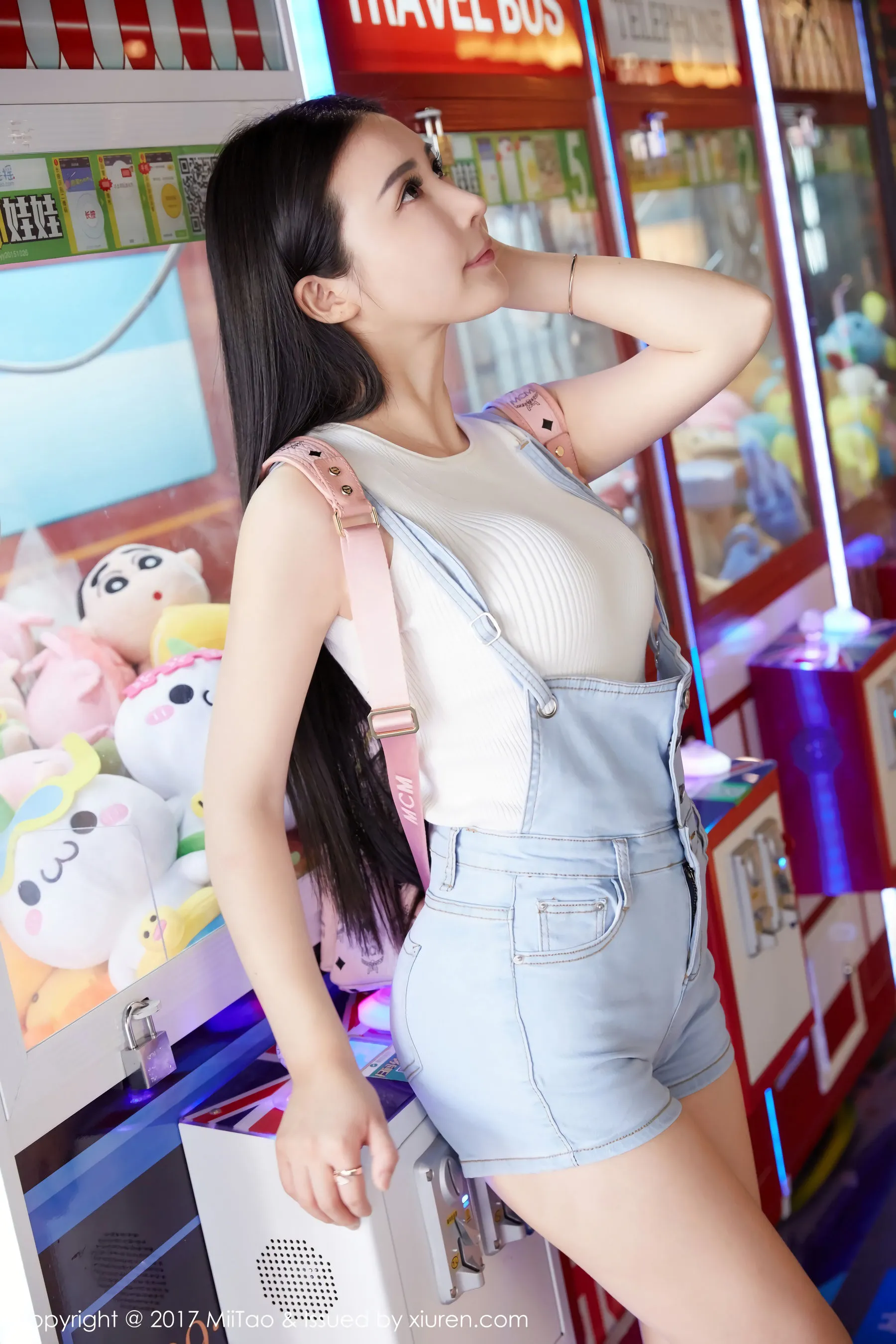 萱萱Cecilia《牛仔女神+街拍》 蜜桃社 Vol.084 插图2