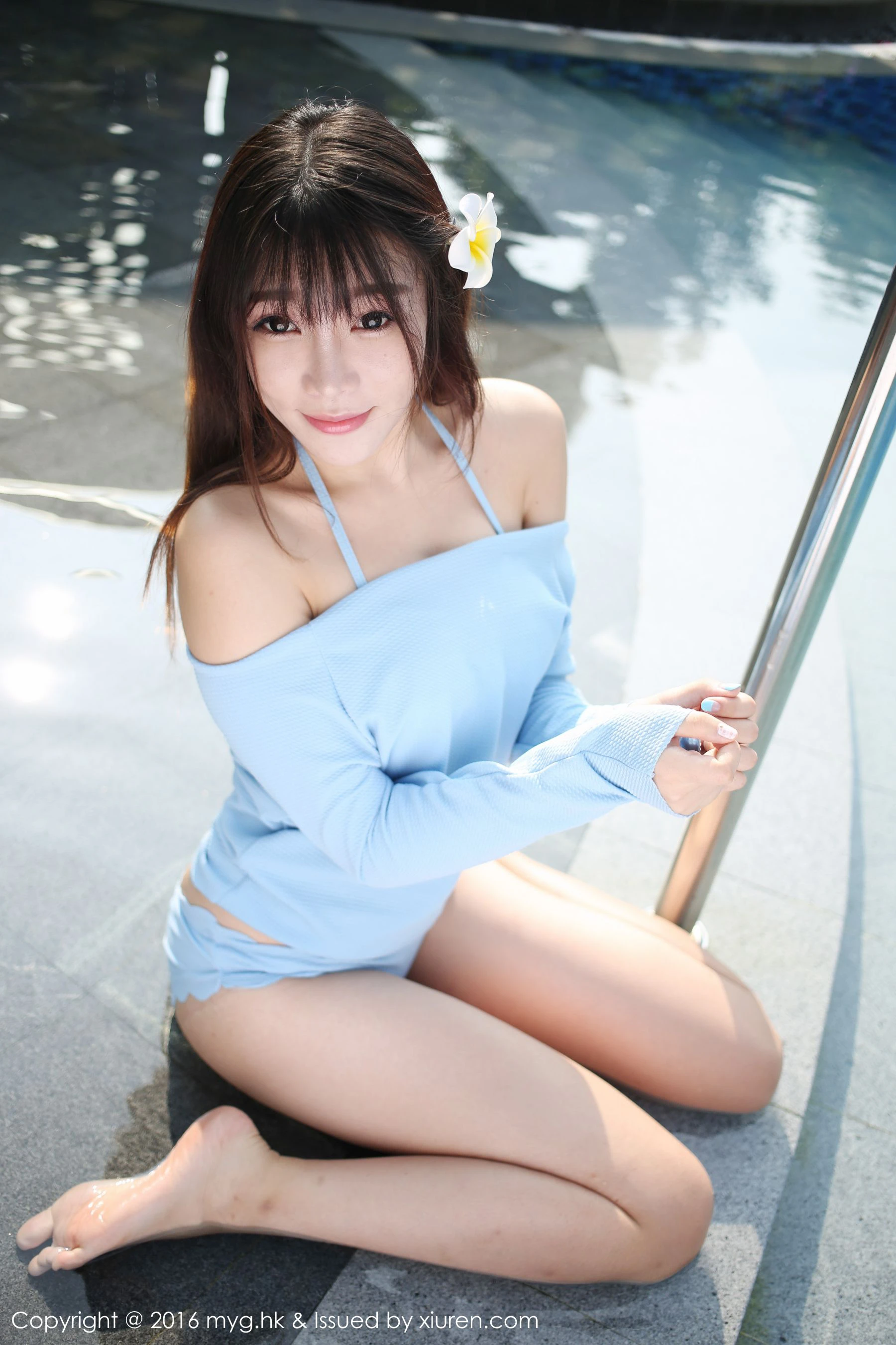 芝芝Booty《三亚旅拍》清新妹子的诱惑 美媛馆 Vol.224 插图6