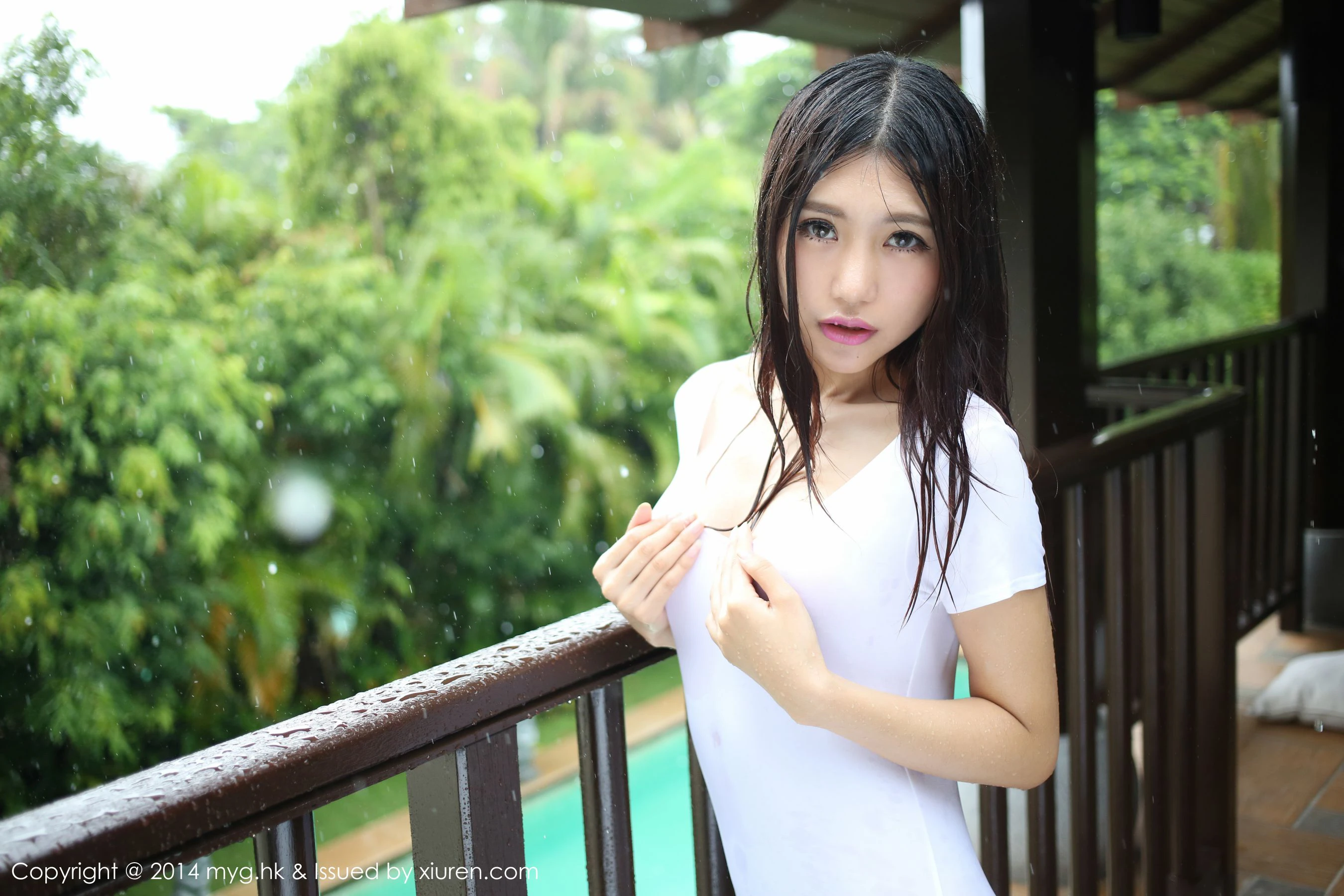 绮里嘉ula《大胆湿身+比基尼》 美媛馆 Vol.060 插图10