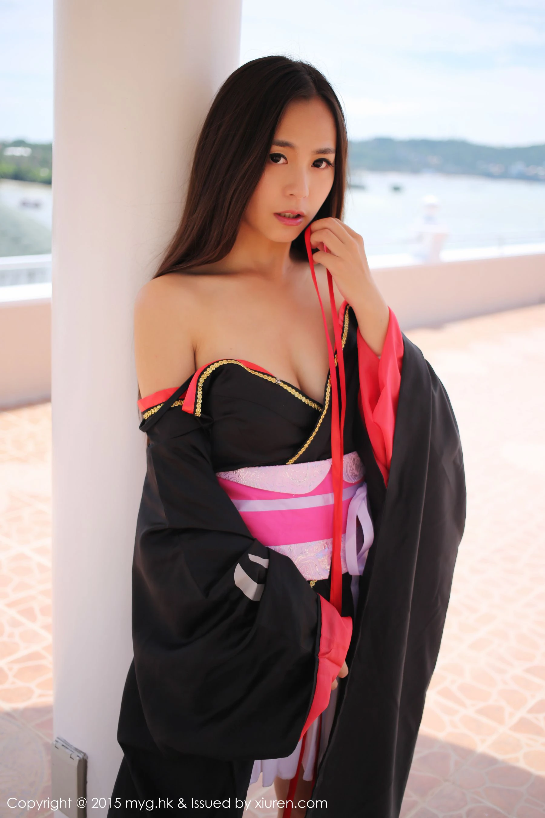 moa小姐《日本和服主题》 美媛馆 Vol.136 2017-02-02 00:00:00 - 妍画集-妍画集
