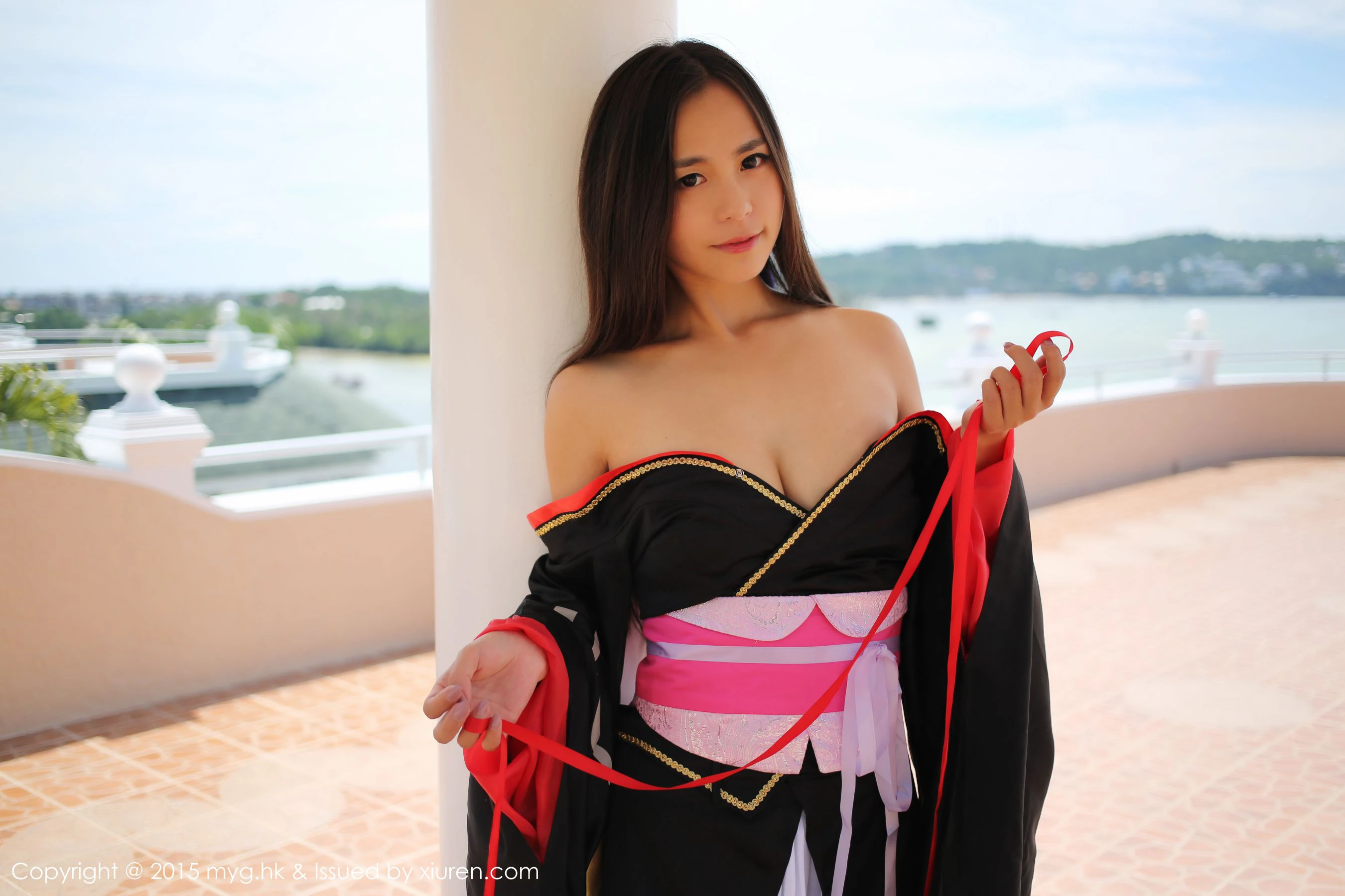 moa小姐《日本和服主题》 美媛馆 Vol.136 插图4