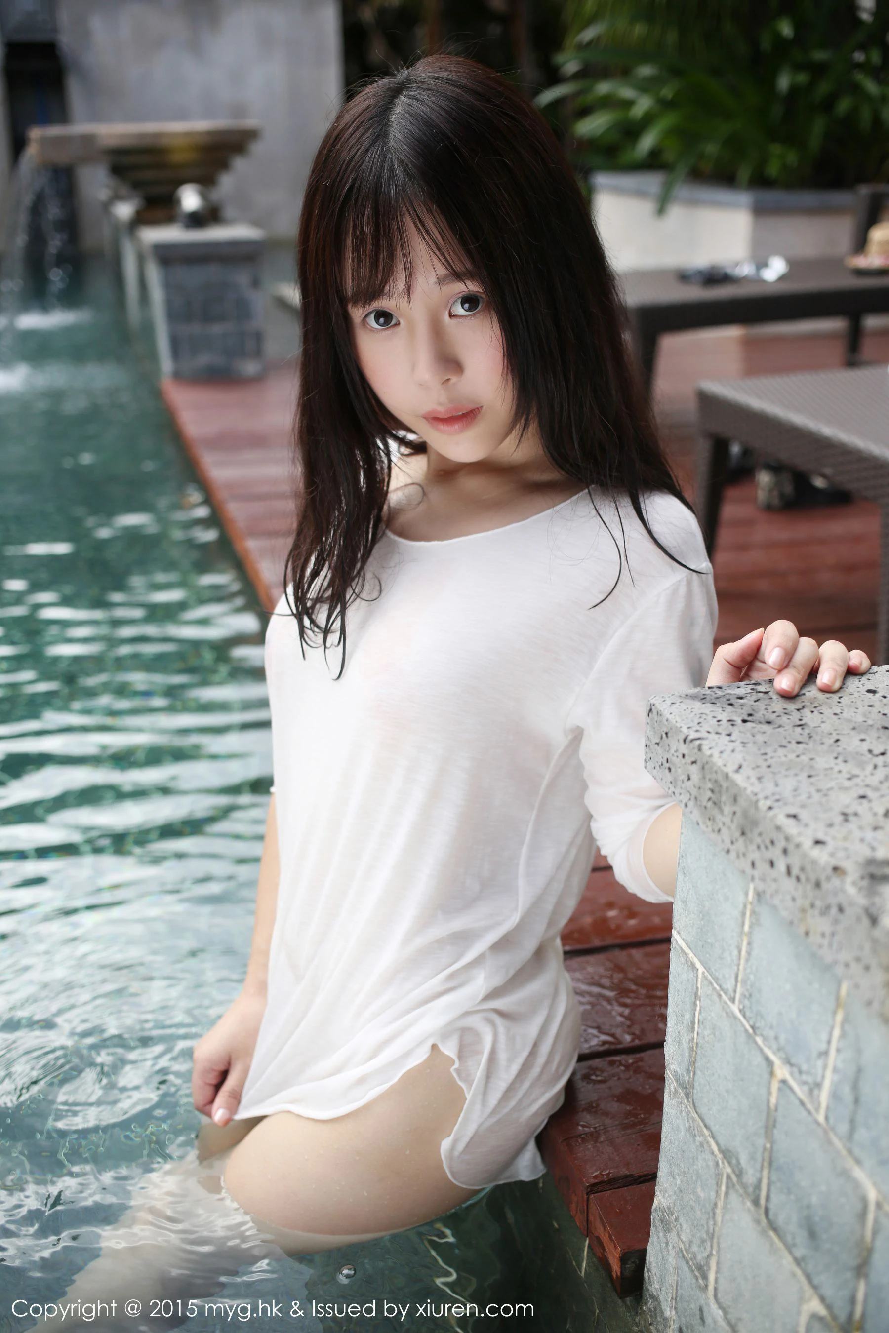 Evelyn艾莉《泳池湿身》 美媛馆 Vol.180 插图9