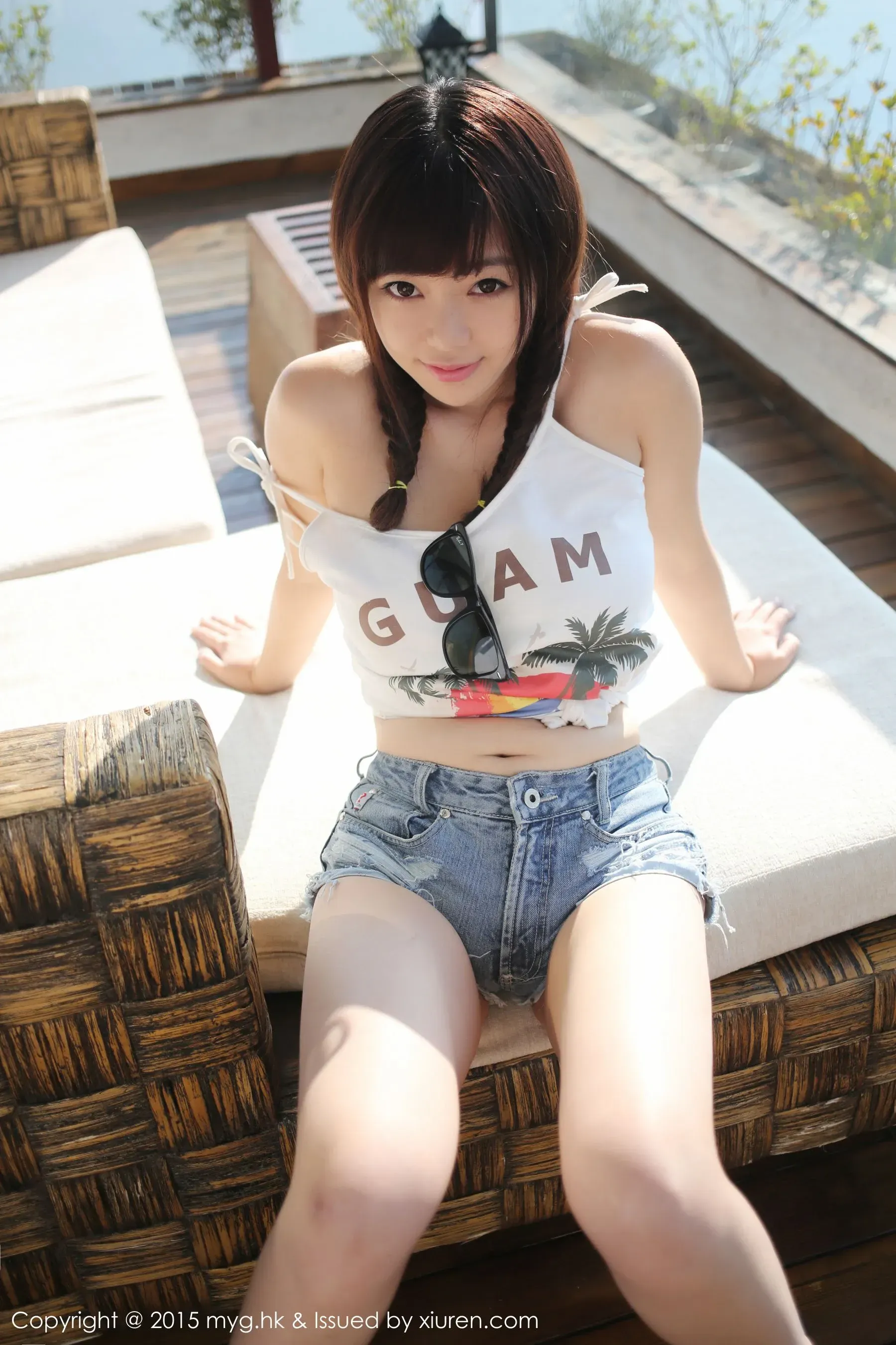 刘飞儿Faye《大理旅拍》爆乳牛仔妹子的诱惑 美媛馆 Vol.104 插图4