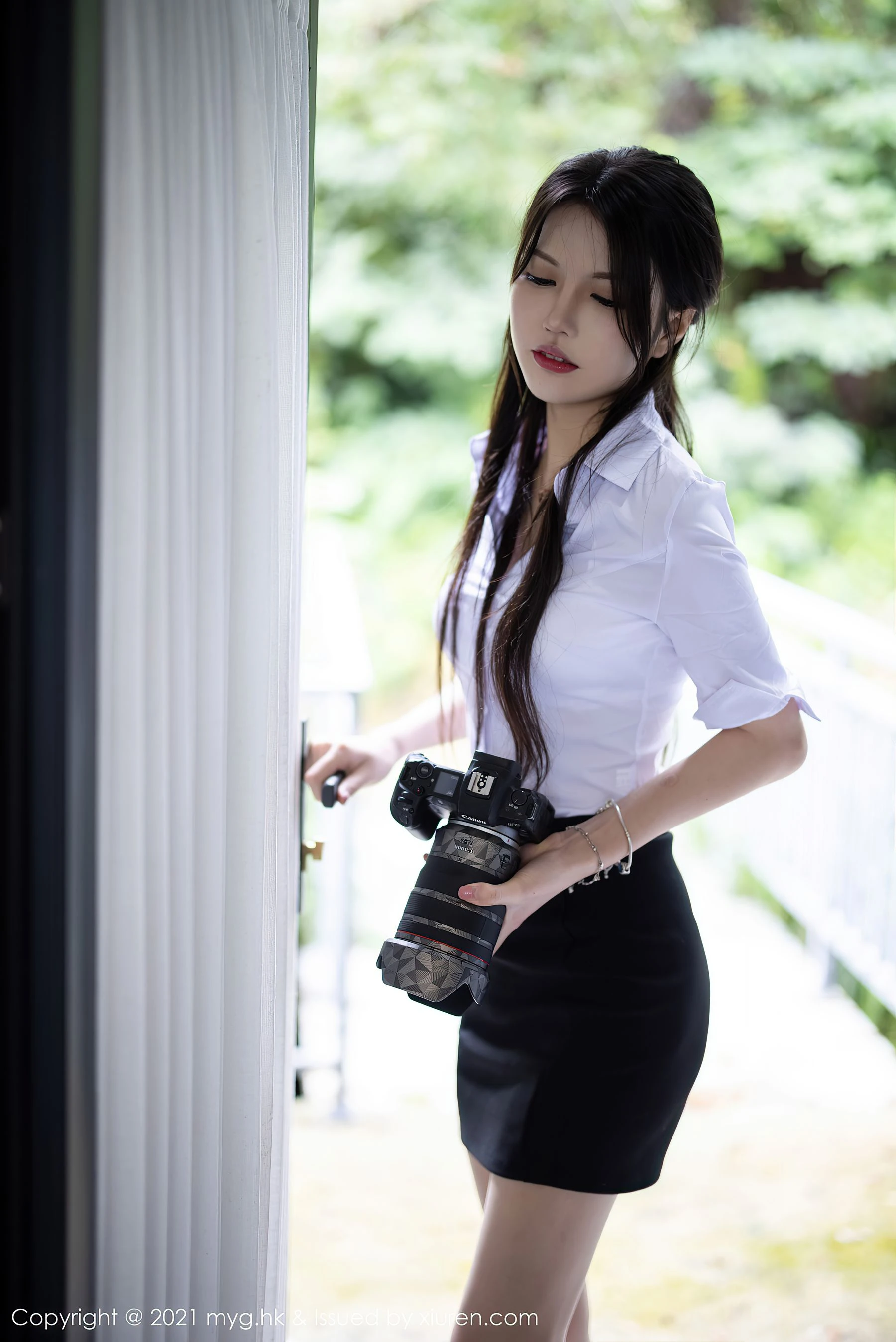 美媛馆 Vol.572 媛媛酱belle 插图3
