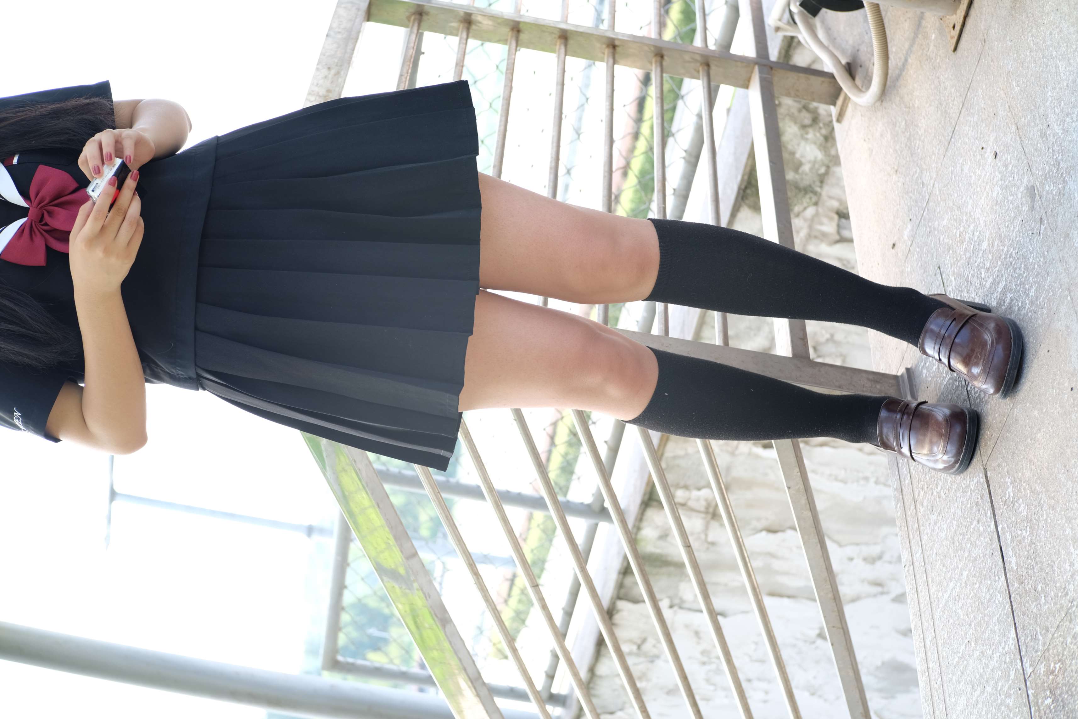 FREE-003 黑色制服白丝长腿 [39P-317MB] - 妍画集-妍画集