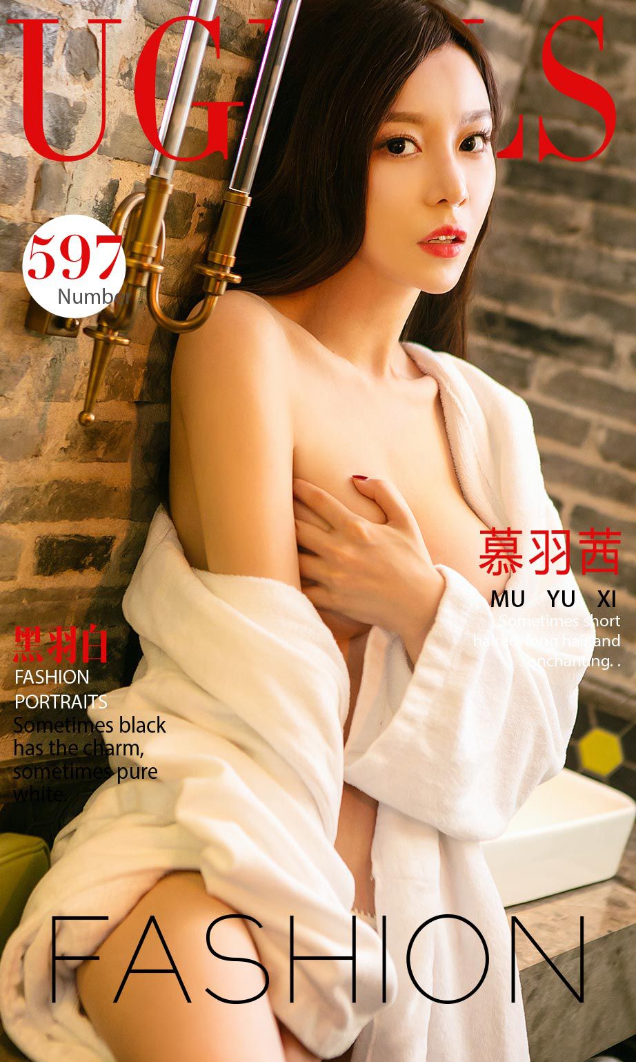 慕羽茜《黑羽白》 尤果圈 No.597 [40P] 2019-12-16 00:00:00 - 妍画集-妍画集