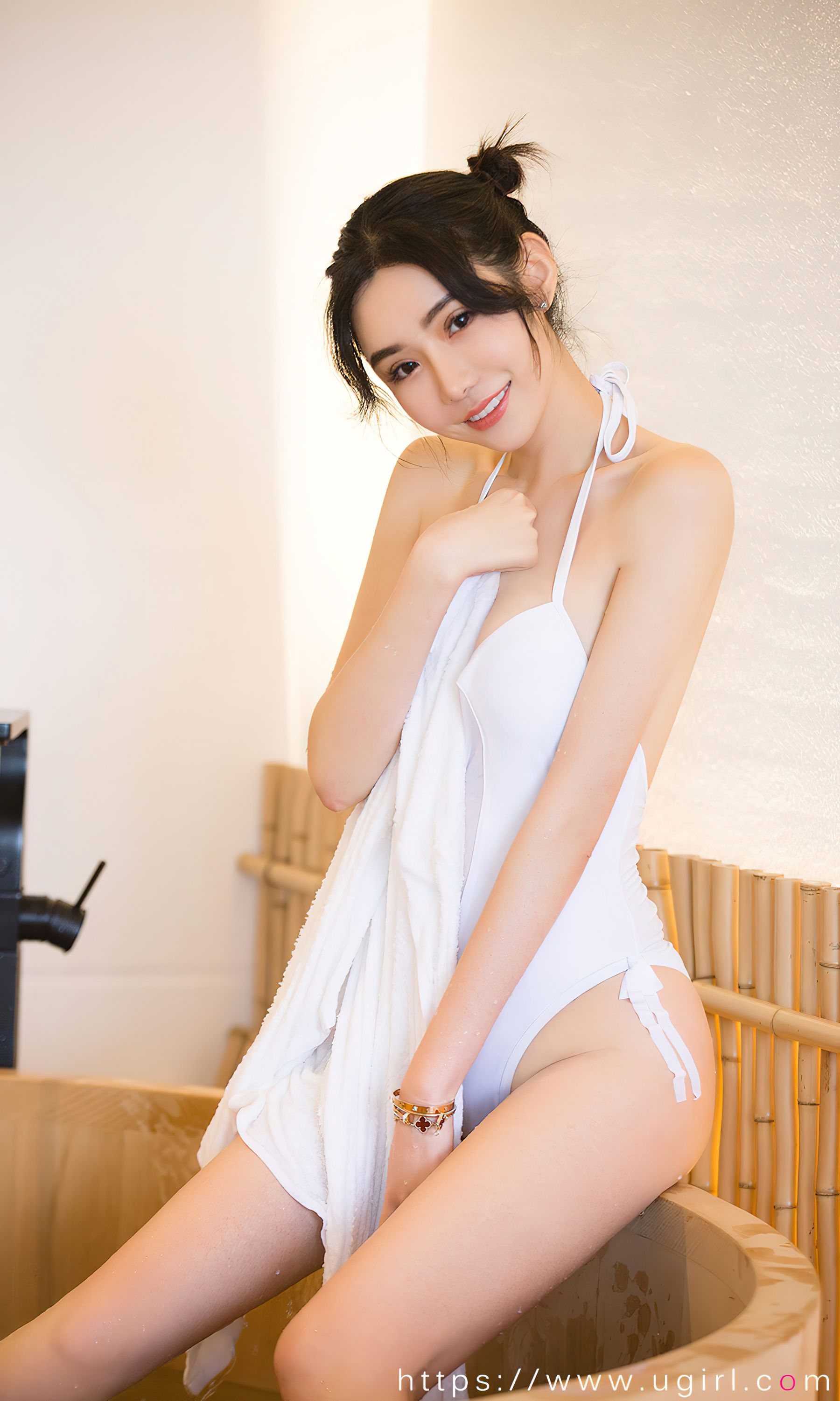 UGirls 爱尤物 No.2562 浴室邂逅 萌琪琪 [35P] 插图6