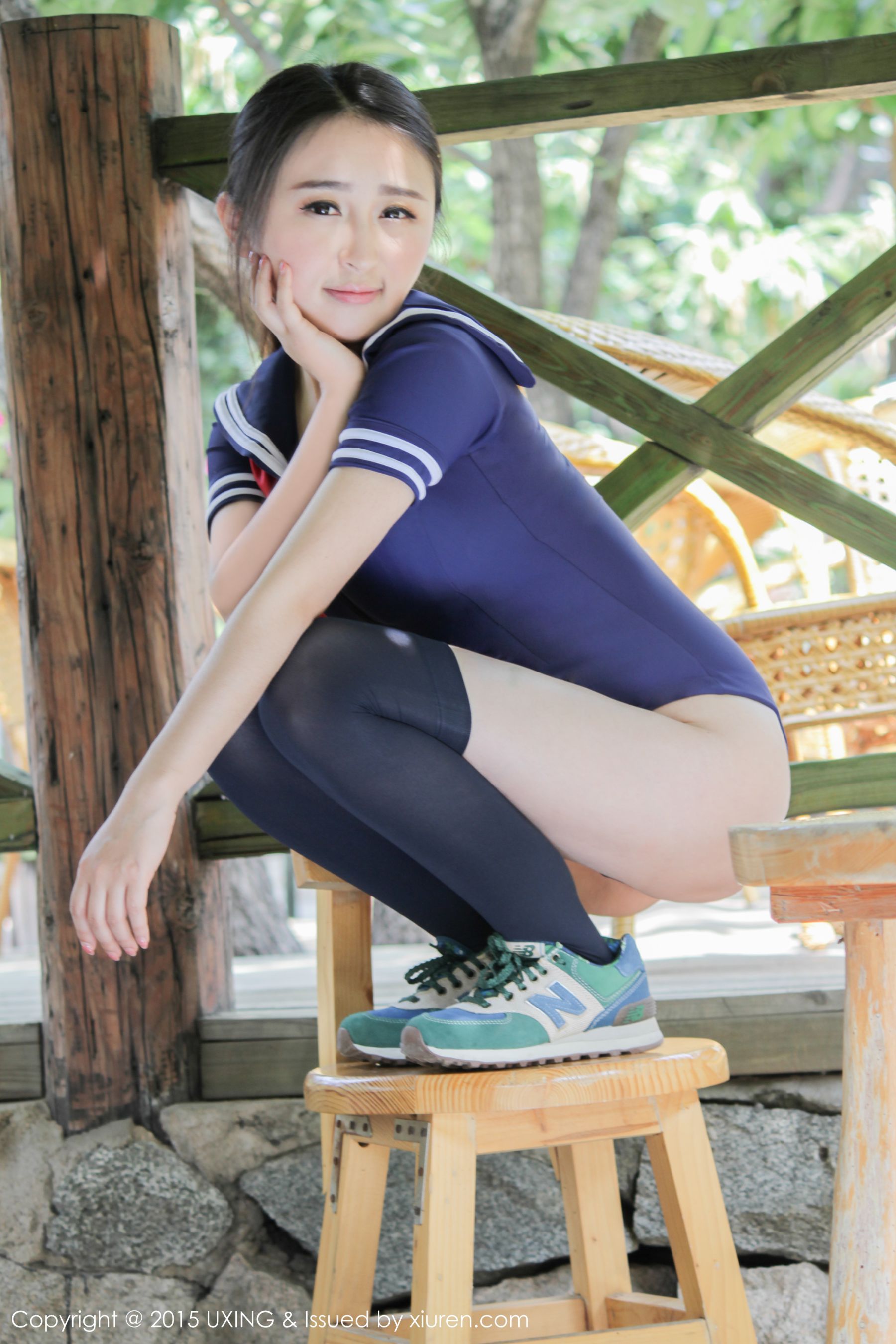 煊煊sunny – 水手服泳装少女 UXING优星馆 Vol.017 写真集 [50P] 插图8