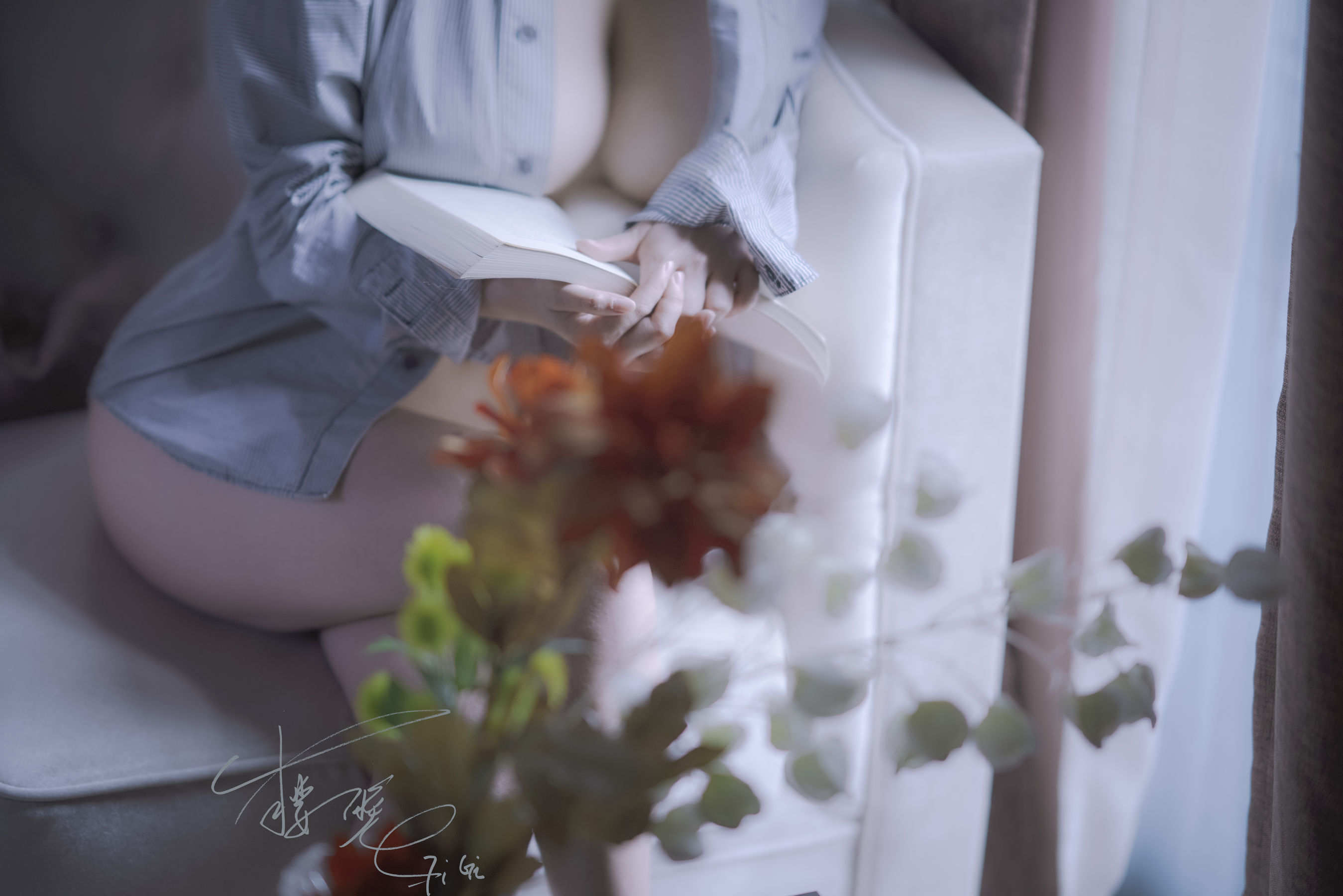 网络红人樱晚gigi – 你的衬衫 [22P] 2022-08-28 19:31:38 - 妍画集-妍画集