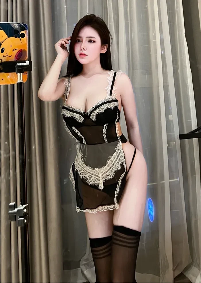 奔跑的晶螺儿 – 性感女仆装 [30P] 插图2