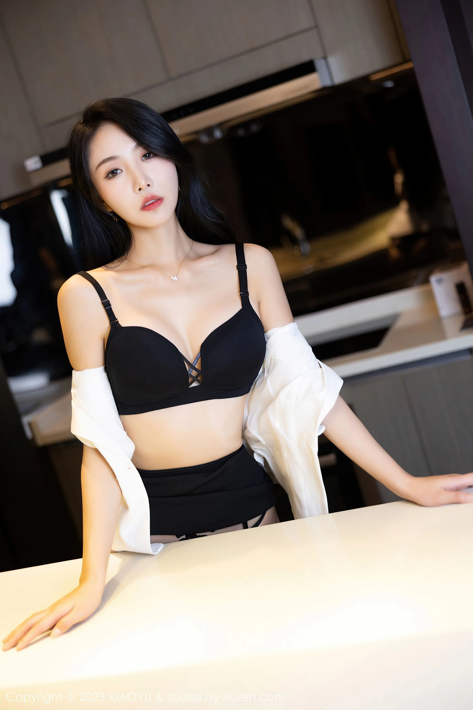 语画界 VOL.971 苏苏阿 黑丝短裙 插图7