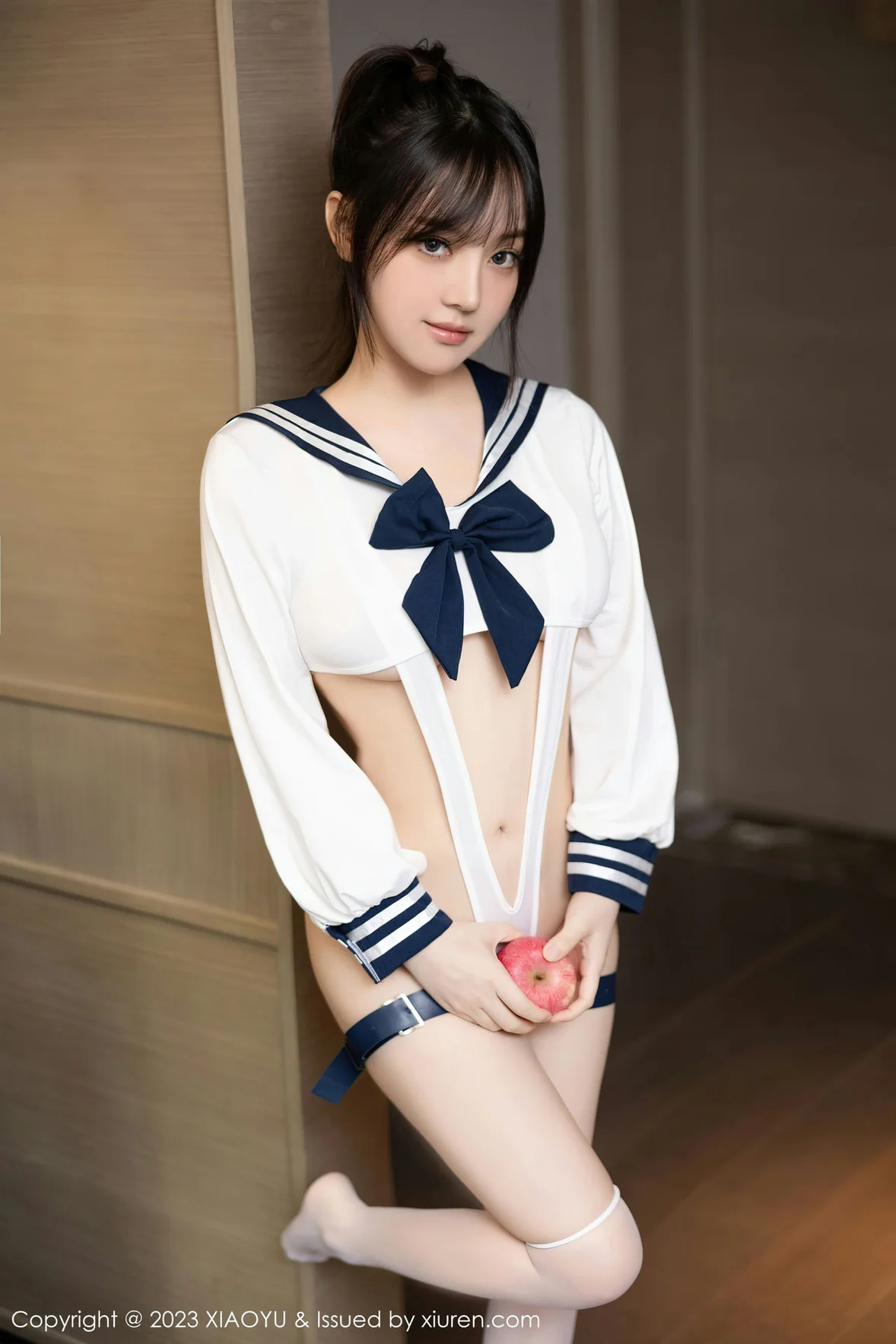 语画界 Vol.1105 豆瓣酱 白色高开叉服饰写真 [82P] 2023-09-18 21:56:00 - 妍画集-妍画集