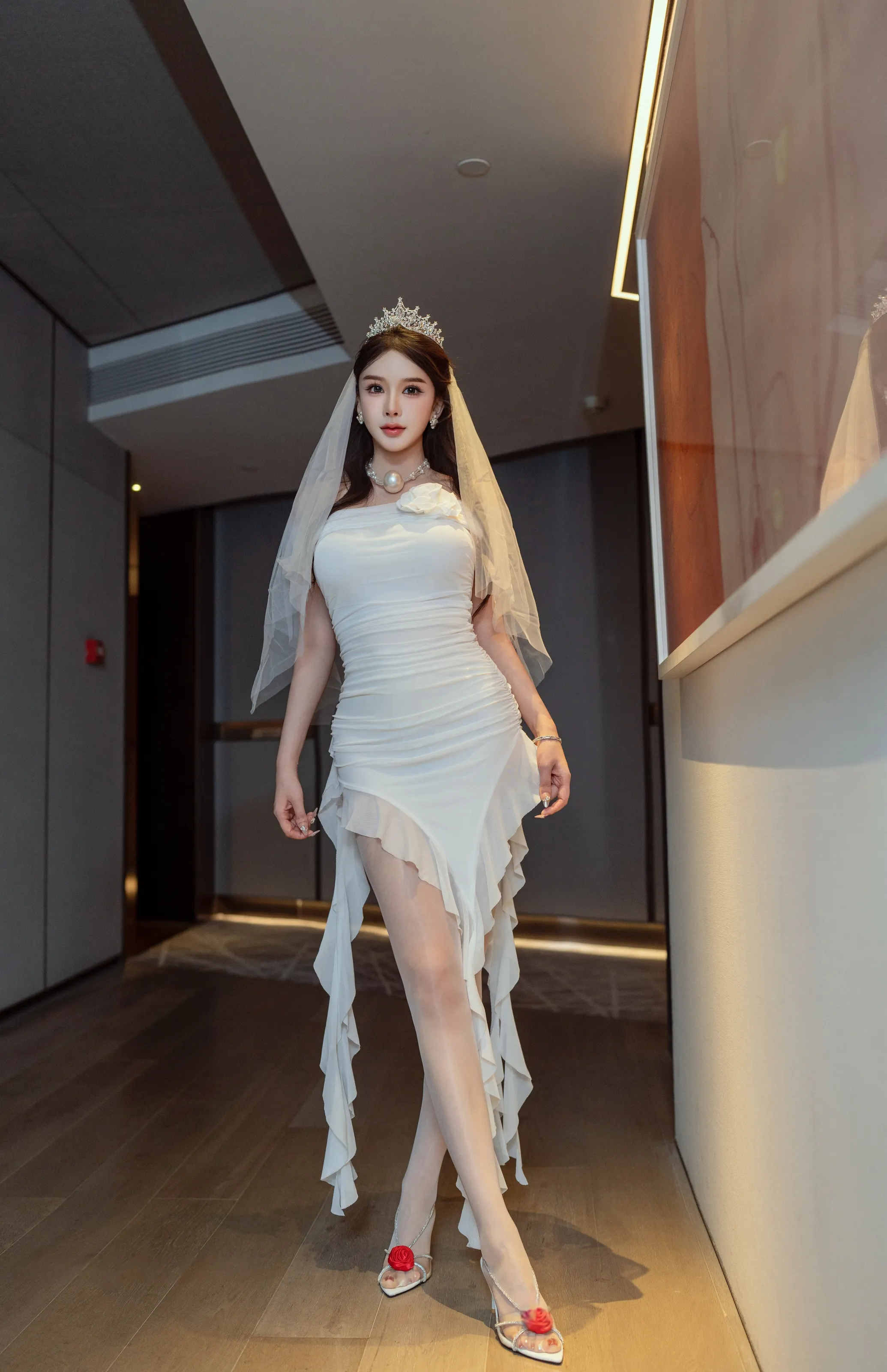 XINGYAN VOL.388 内购版 李丽莎 闺蜜婚纱 [91P] 插图5