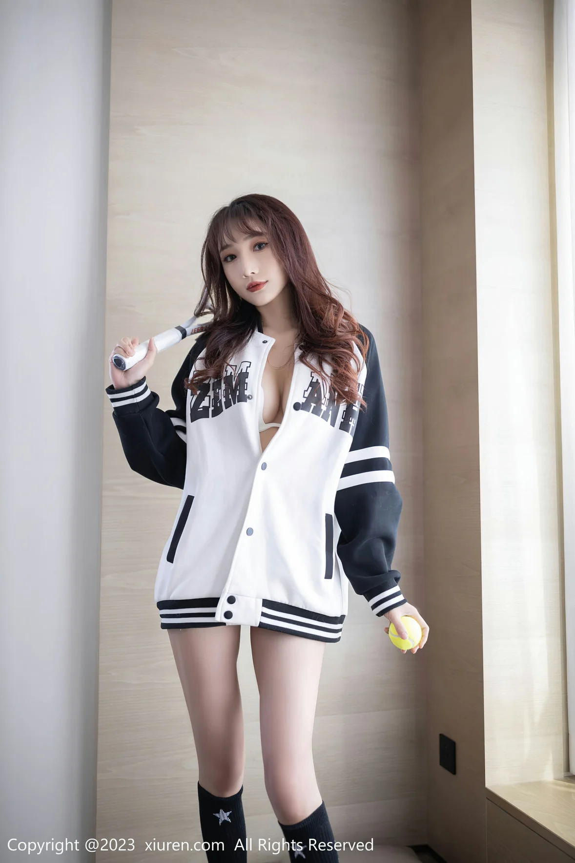 XiuRen 秀人 No.6884 陆萱萱 网球主题拍摄性感写真 [82P] 插图3