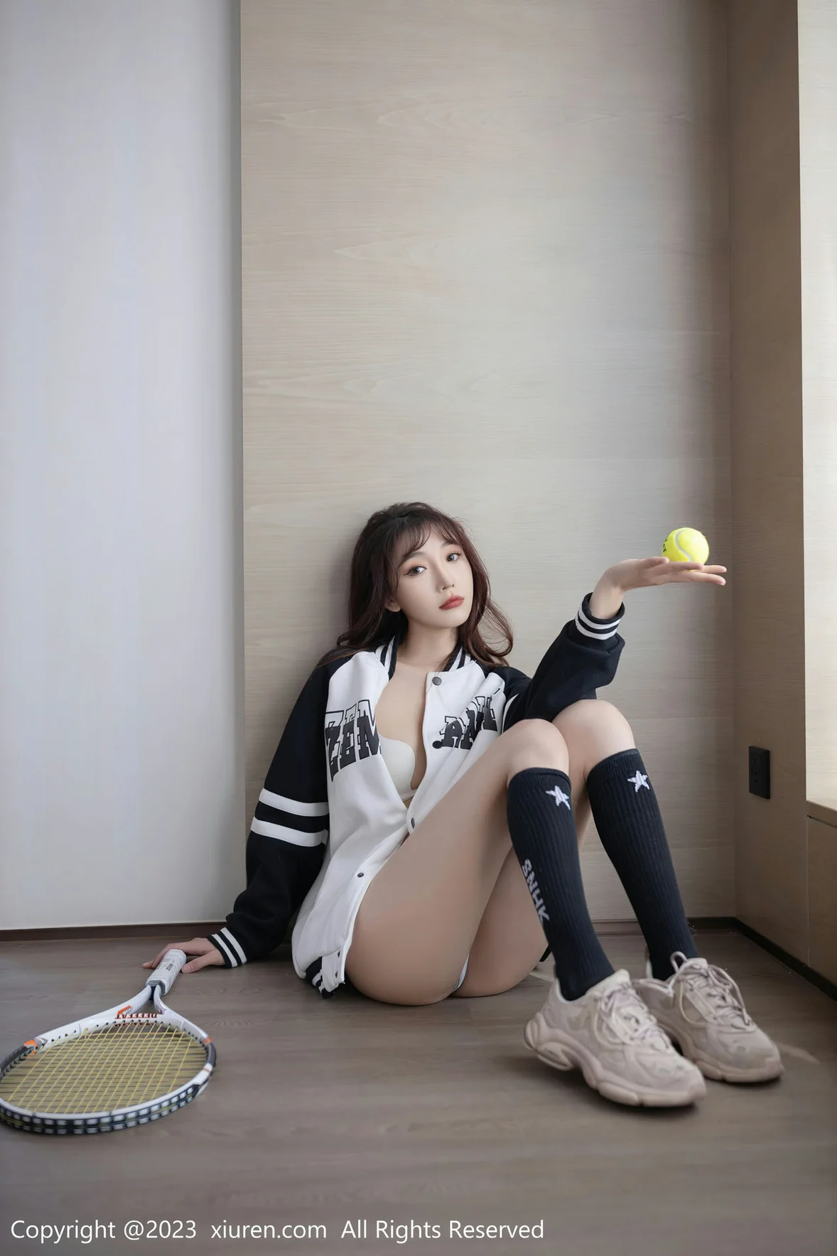 XiuRen 秀人 No.6884 陆萱萱 网球主题拍摄性感写真 [82P] 插图6
