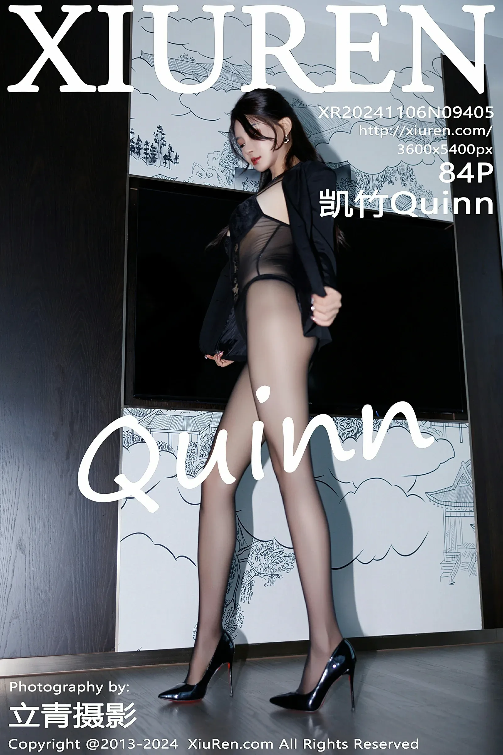 XiuRen 秀人 No.9405 凯竹Quinn 2024-11-18 23:44:07 - 妍画集-妍画集